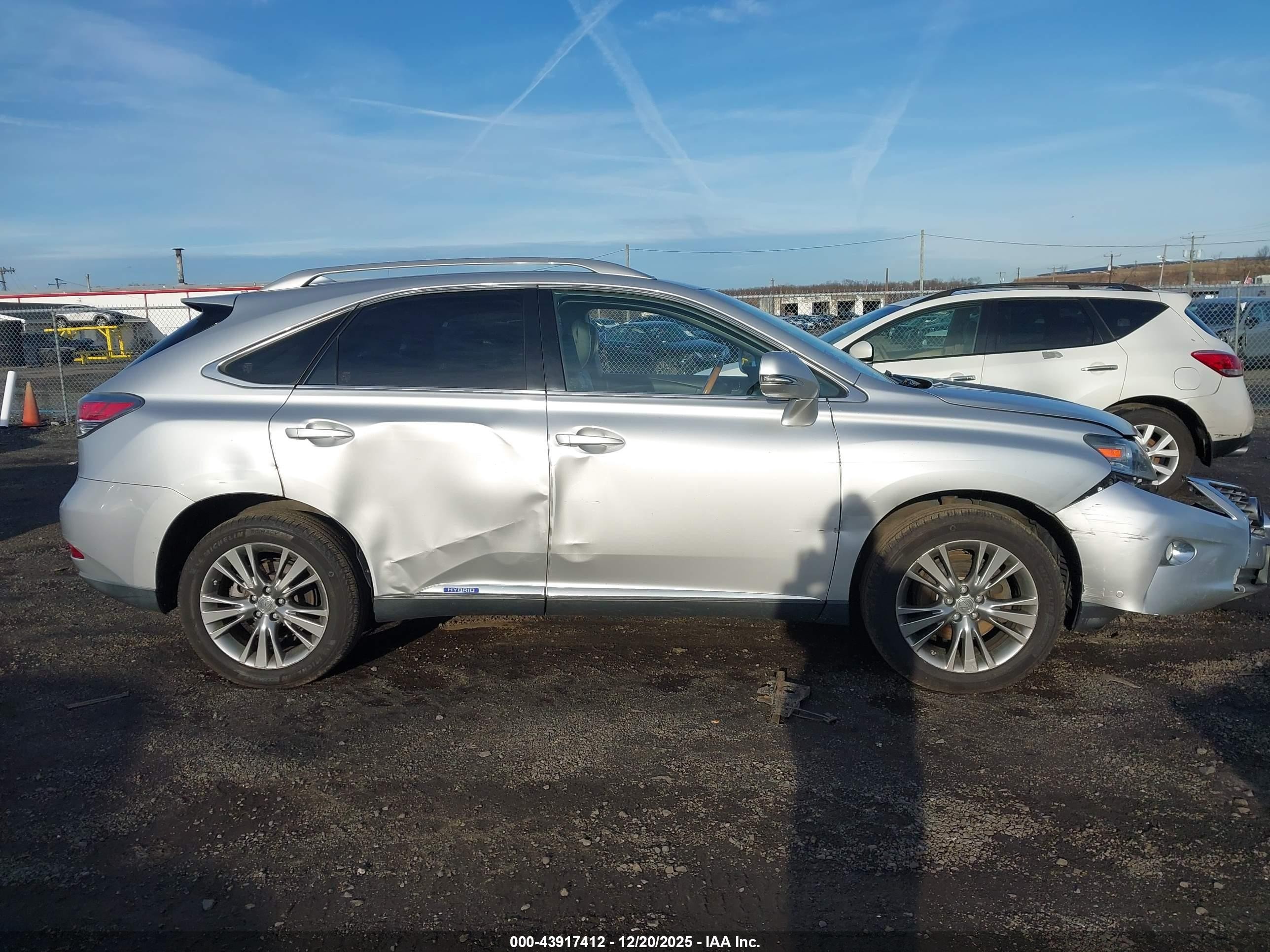 2014 Lexus Rx 450h   Серебряный vin: JTJBC1BA2E2453640