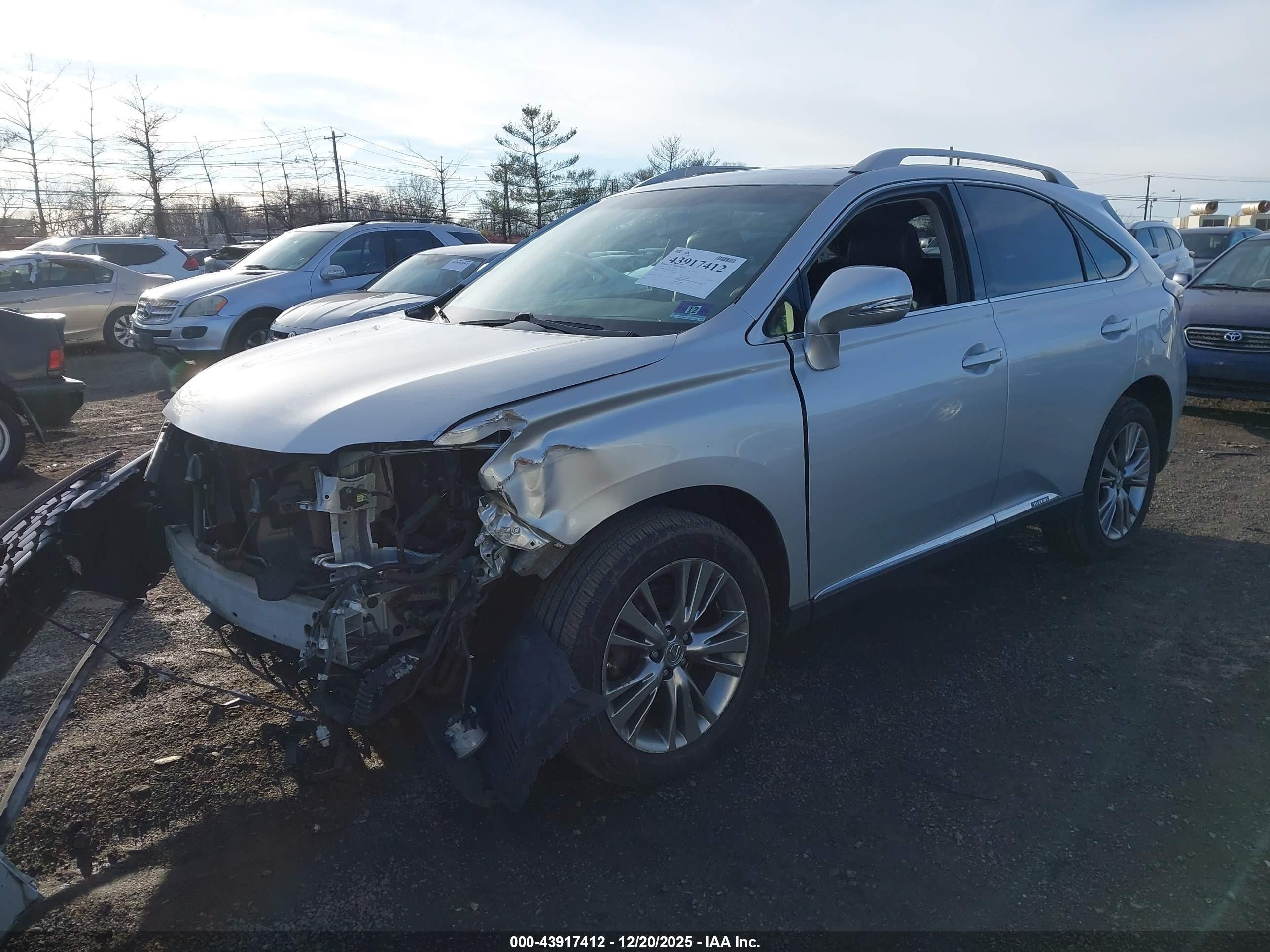 2014 Lexus Rx 450h   Серебряный vin: JTJBC1BA2E2453640