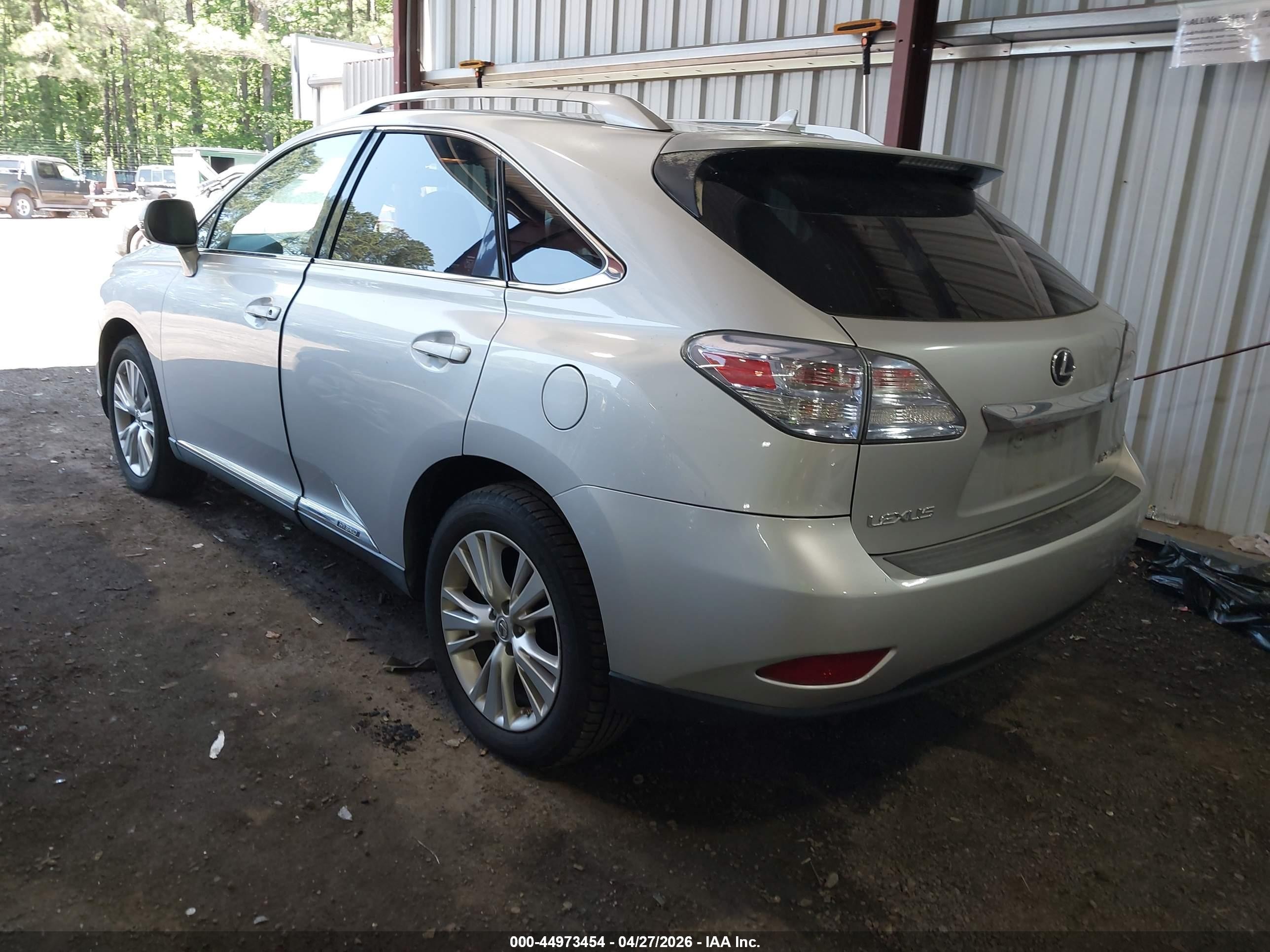 2010 Lexus Rx 450h   Серебряный vin: JTJBC1BA3A2003666