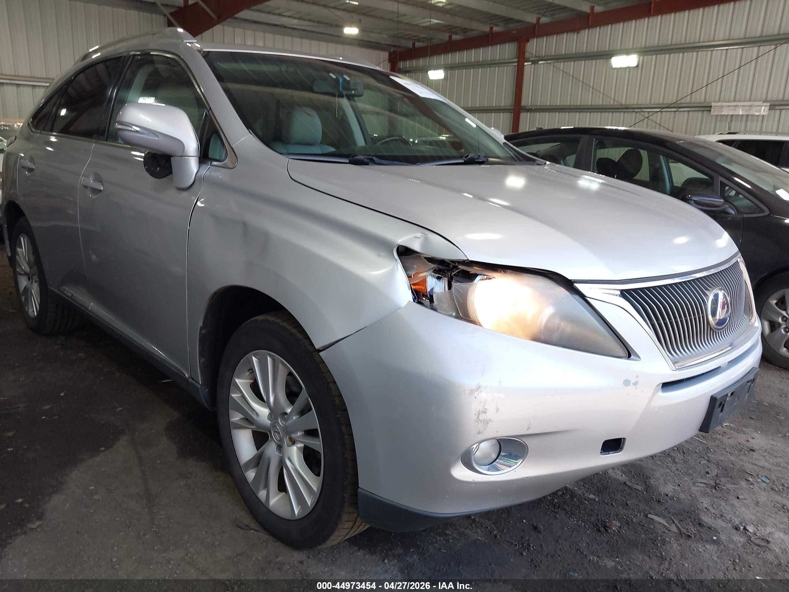 2010 Lexus Rx 450h   Серебряный vin: JTJBC1BA3A2003666