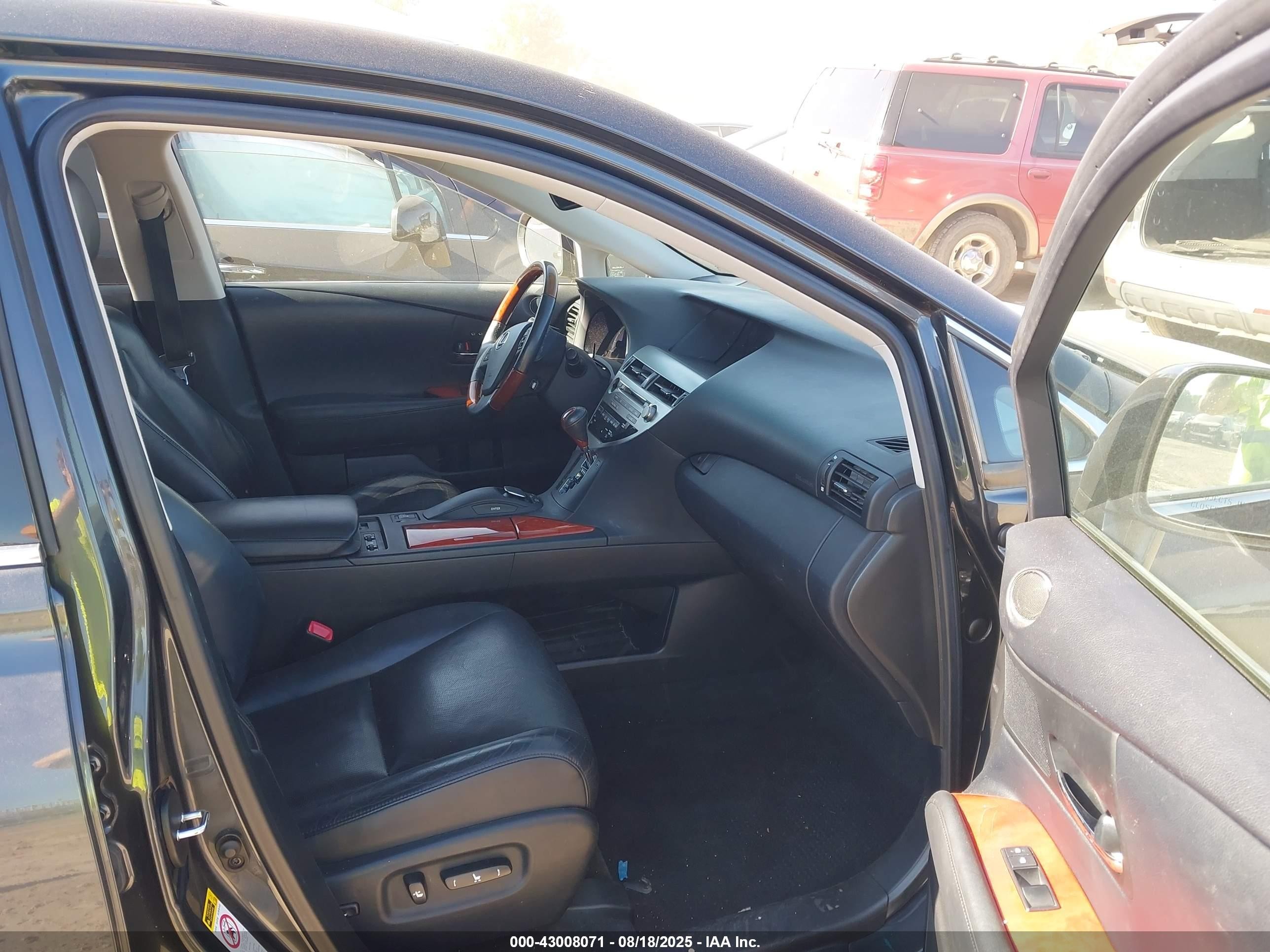 2010 Lexus Rx 450h   Black vin: JTJBC1BA3A2009709