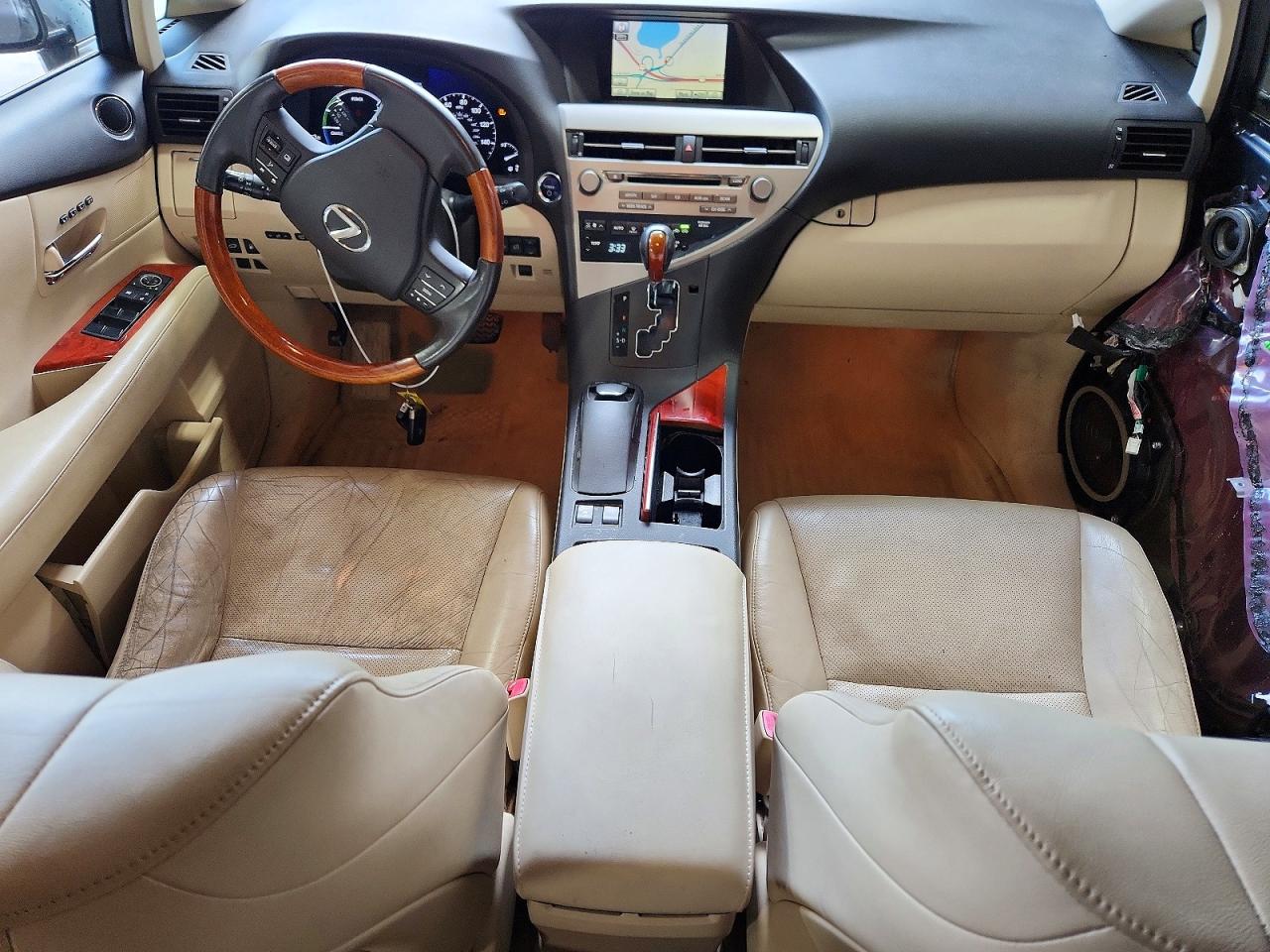 2010 Lexus Rx 450h Charcoal vin: JTJBC1BA3A2010973