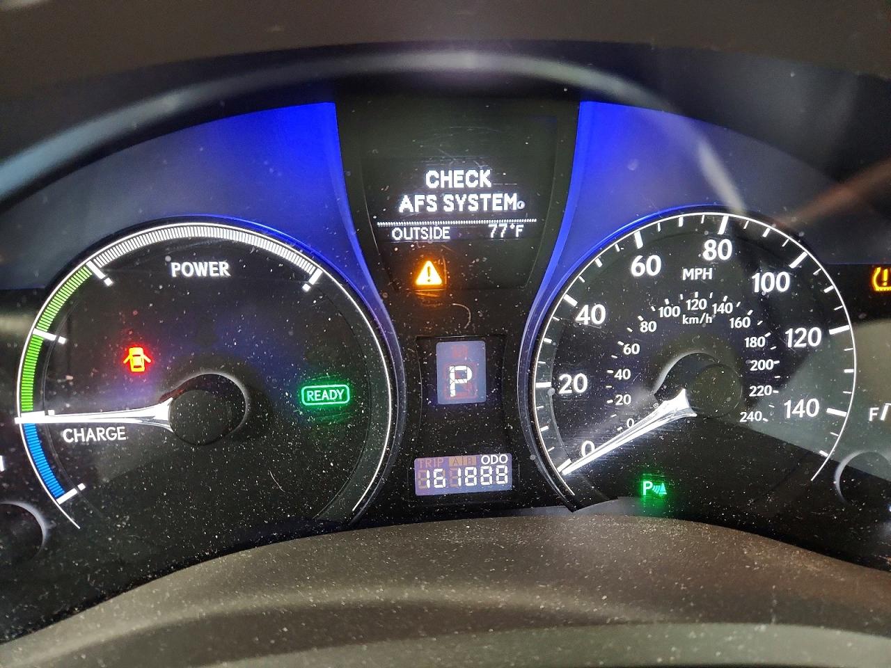 2010 Lexus Rx 450h Charcoal vin: JTJBC1BA3A2010973