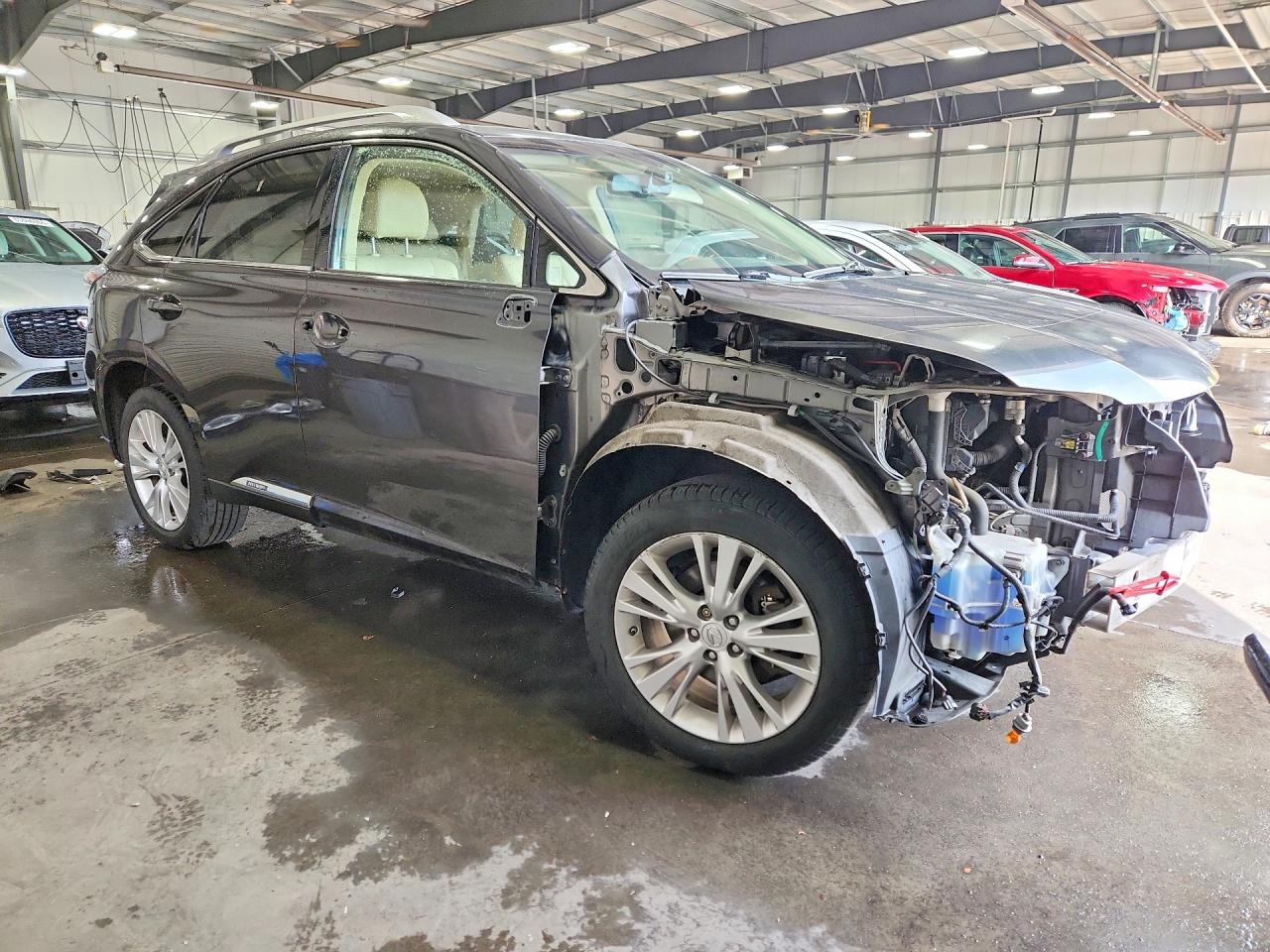 2010 Lexus Rx 450h Charcoal vin: JTJBC1BA3A2010973