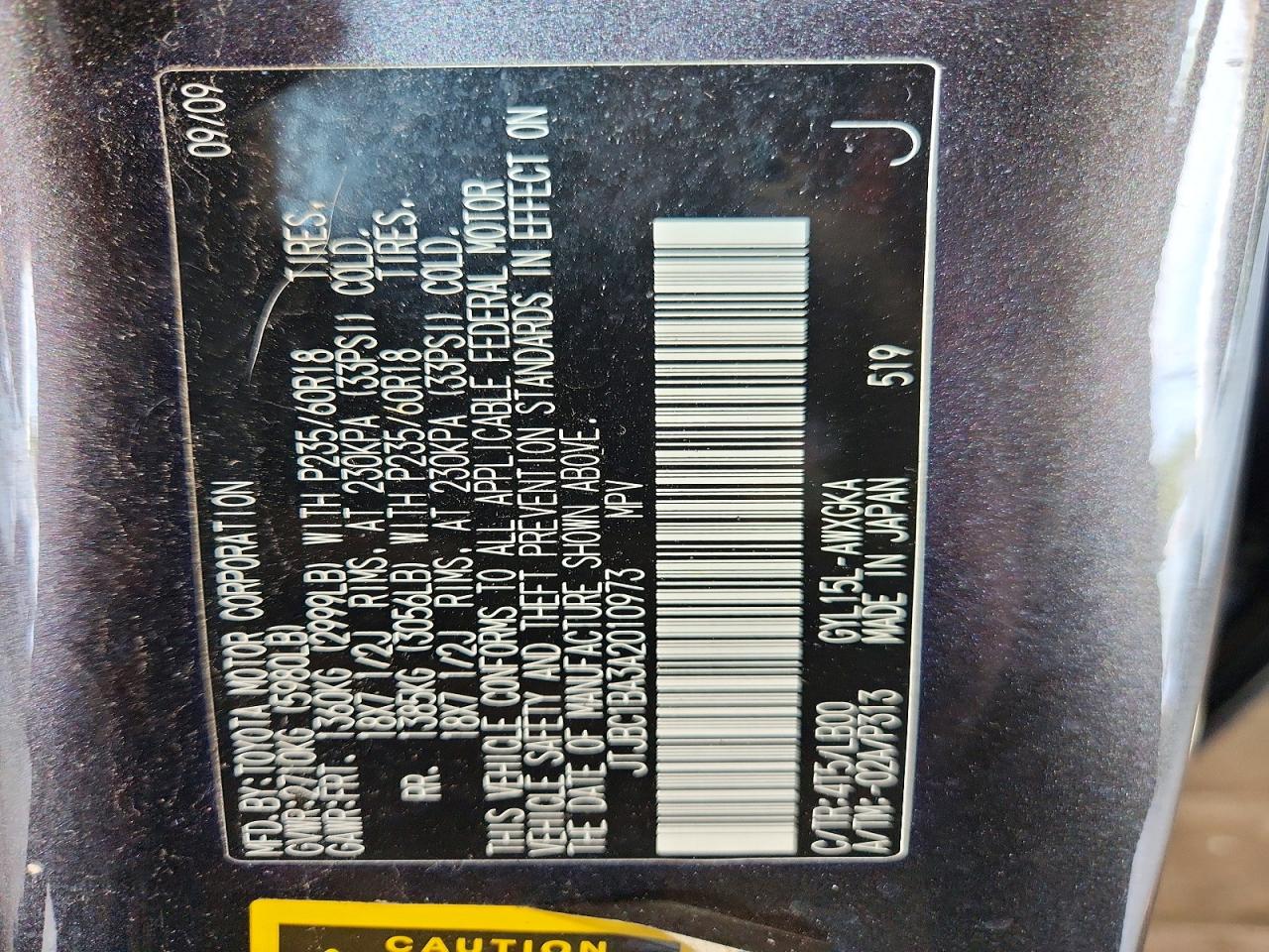 2010 Lexus Rx 450h Charcoal vin: JTJBC1BA3A2010973