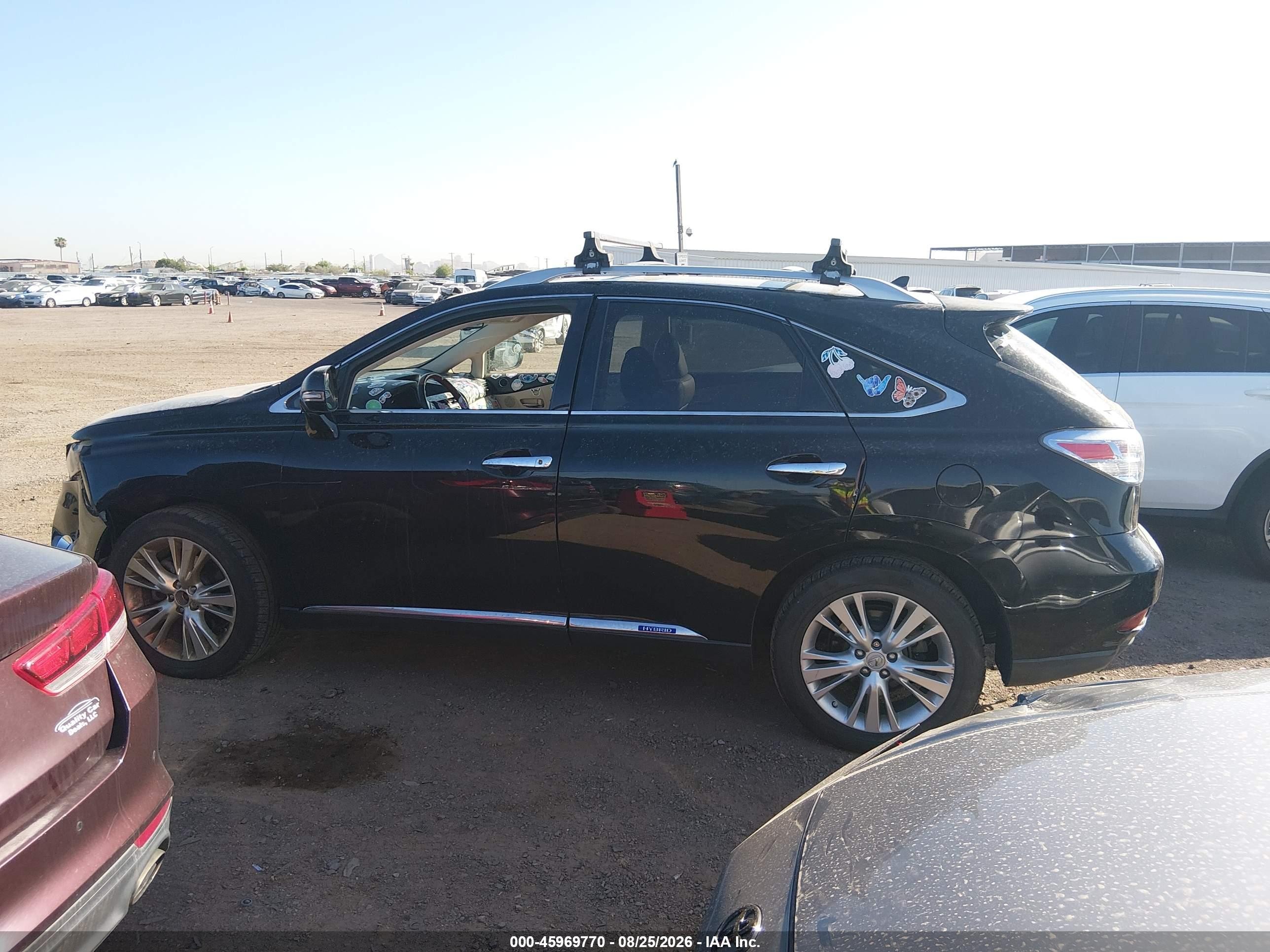 2010 Lexus Rx 450h Черный vin: JTJBC1BA3A2027031