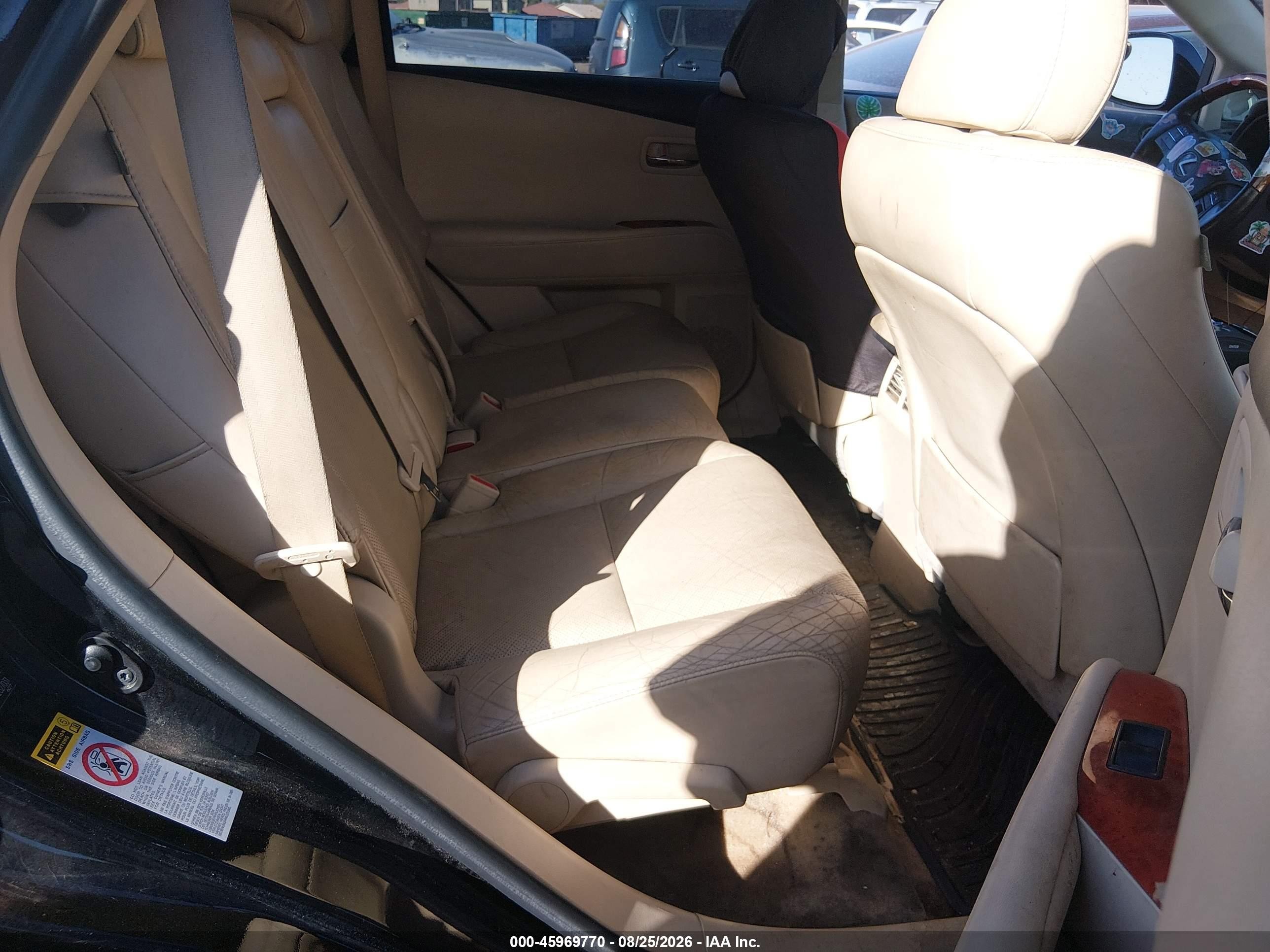 2010 Lexus Rx 450h Черный vin: JTJBC1BA3A2027031