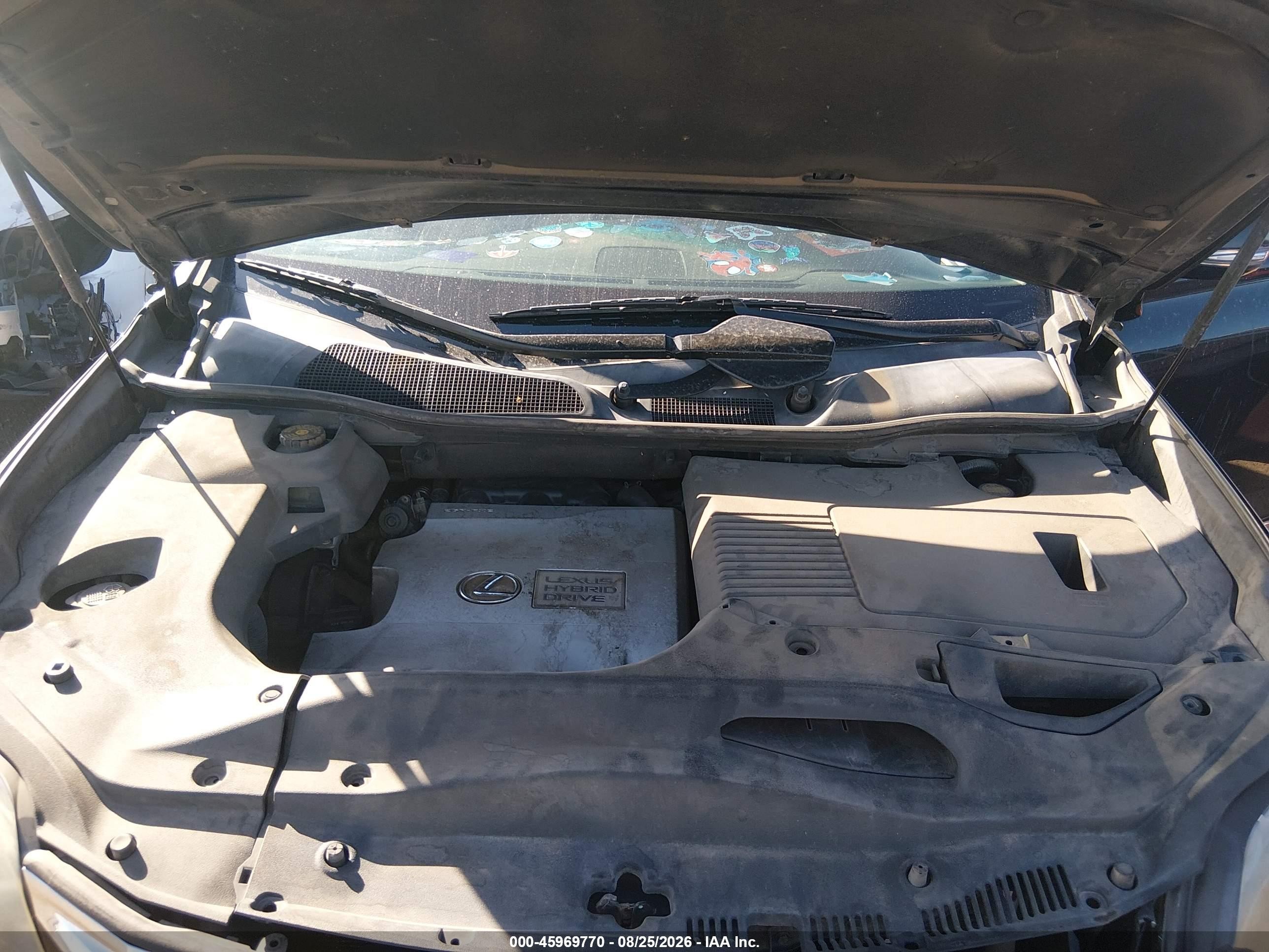 2010 Lexus Rx 450h Черный vin: JTJBC1BA3A2027031