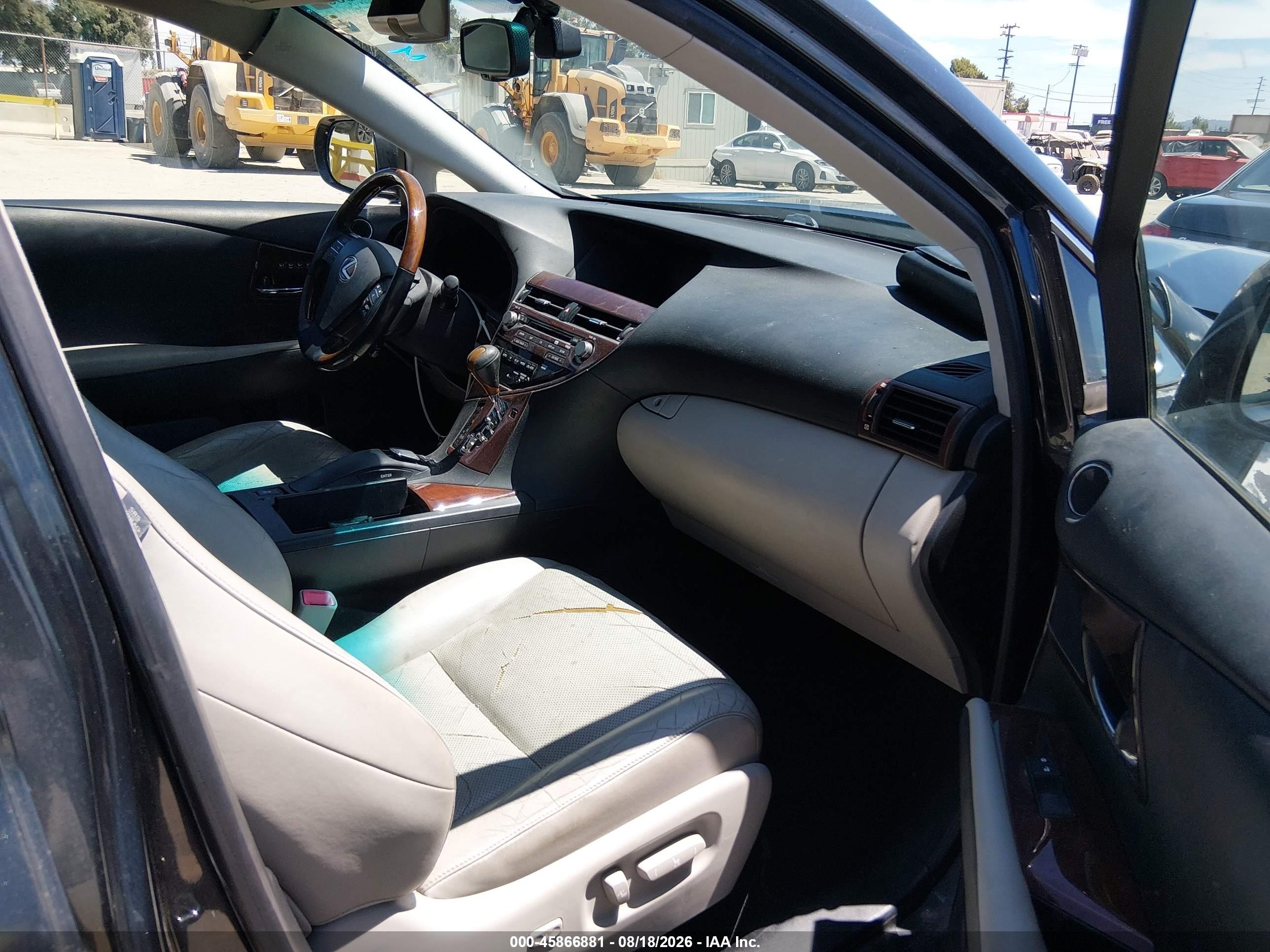 2010 Lexus Rx 450h   Black vin: JTJBC1BA3A2402433