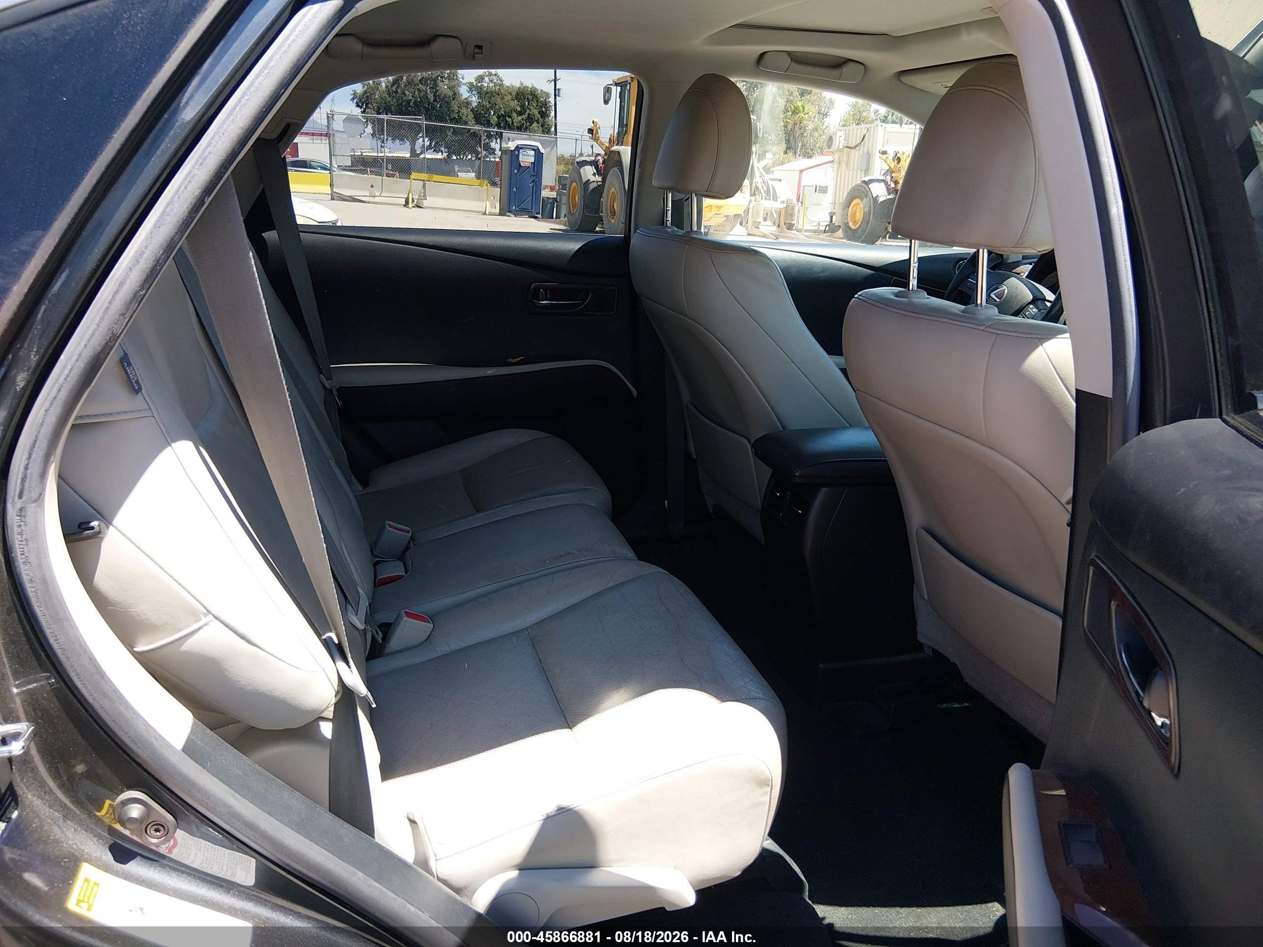 2010 Lexus Rx 450h   Black vin: JTJBC1BA3A2402433
