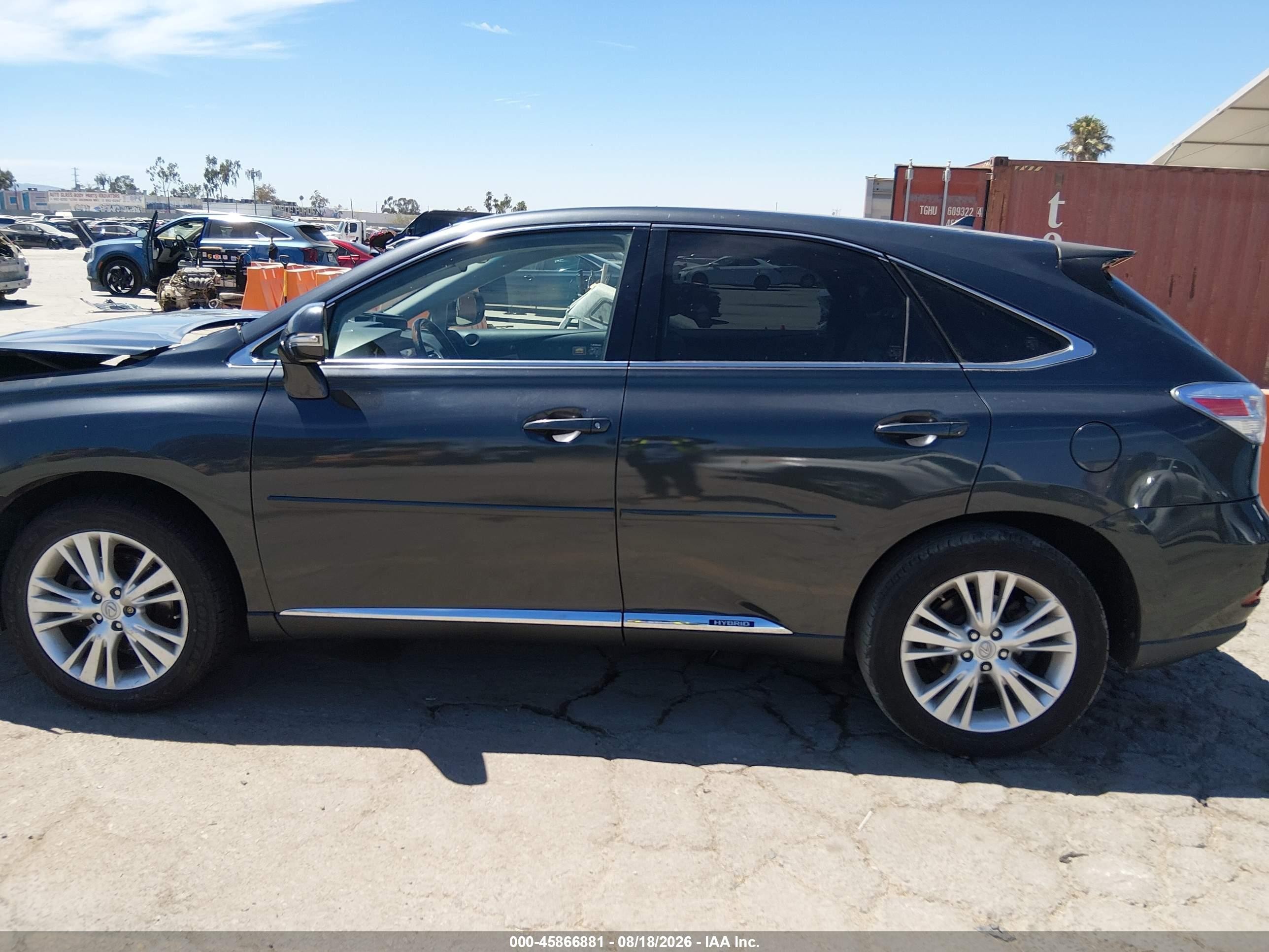 2010 Lexus Rx 450h   Black vin: JTJBC1BA3A2402433