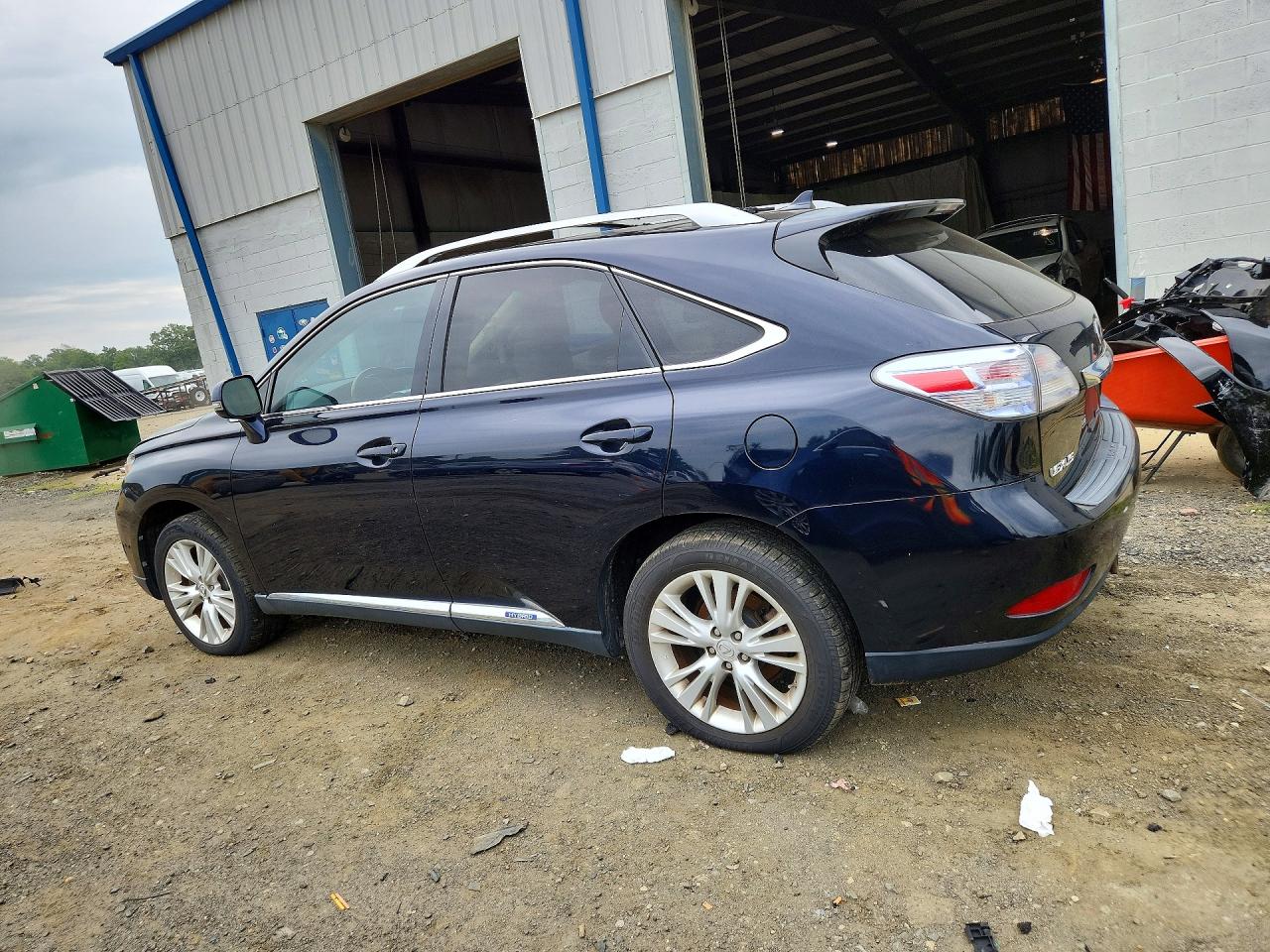 2010 Lexus Rx 450h Blue vin: JTJBC1BA3A2409656