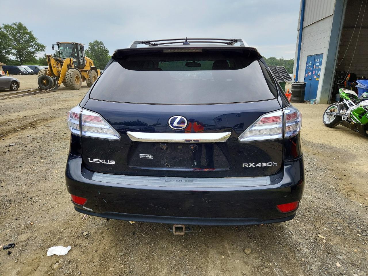 2010 Lexus Rx 450h Blue vin: JTJBC1BA3A2409656