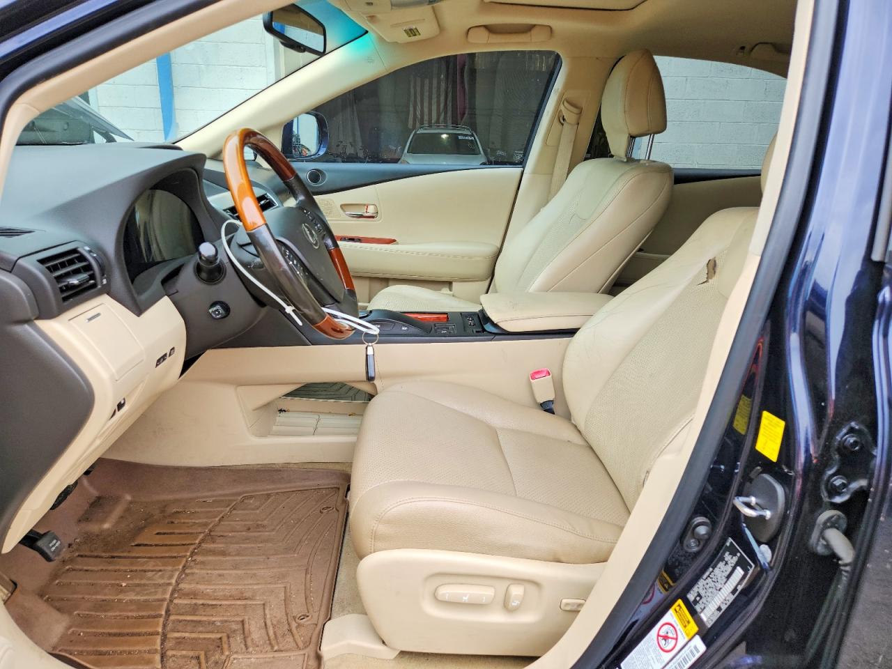 2010 Lexus Rx 450h Blue vin: JTJBC1BA3A2409656
