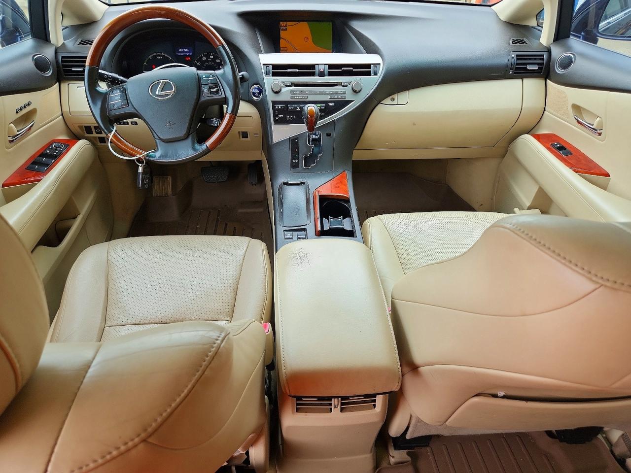2010 Lexus Rx 450h Blue vin: JTJBC1BA3A2409656