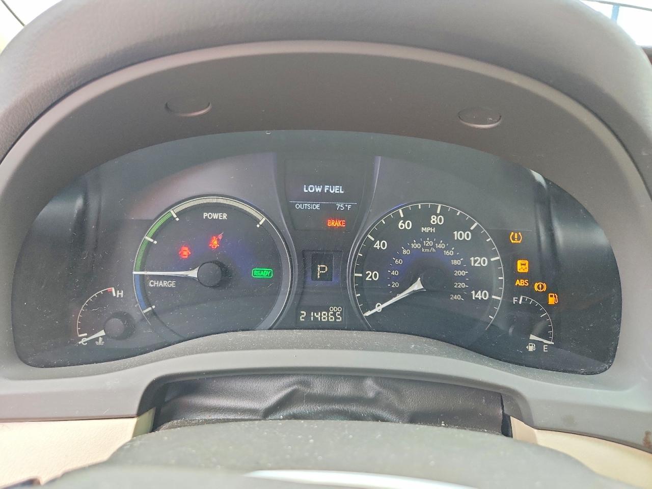 2010 Lexus Rx 450h Blue vin: JTJBC1BA3A2409656
