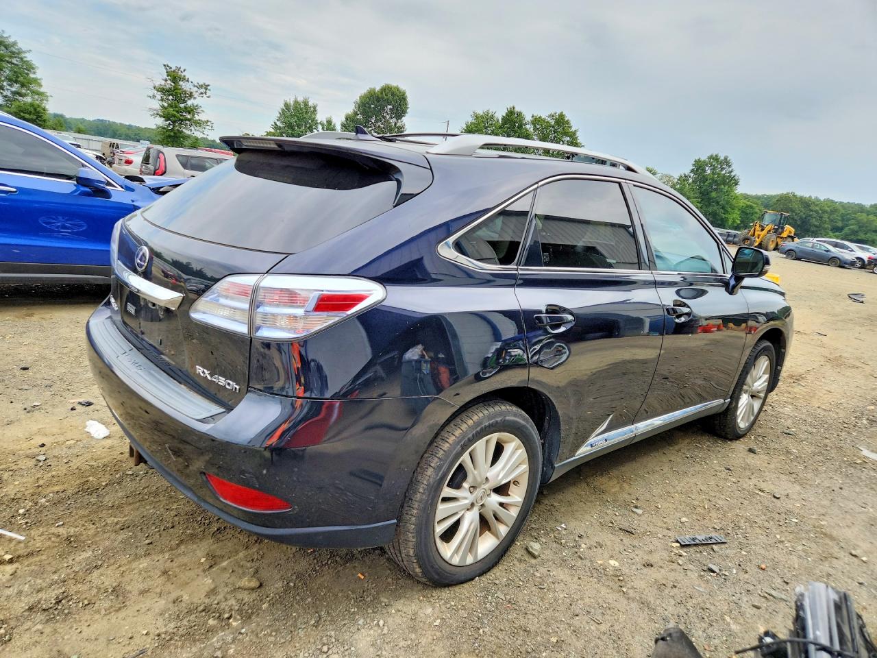 2010 Lexus Rx 450h Blue vin: JTJBC1BA3A2409656