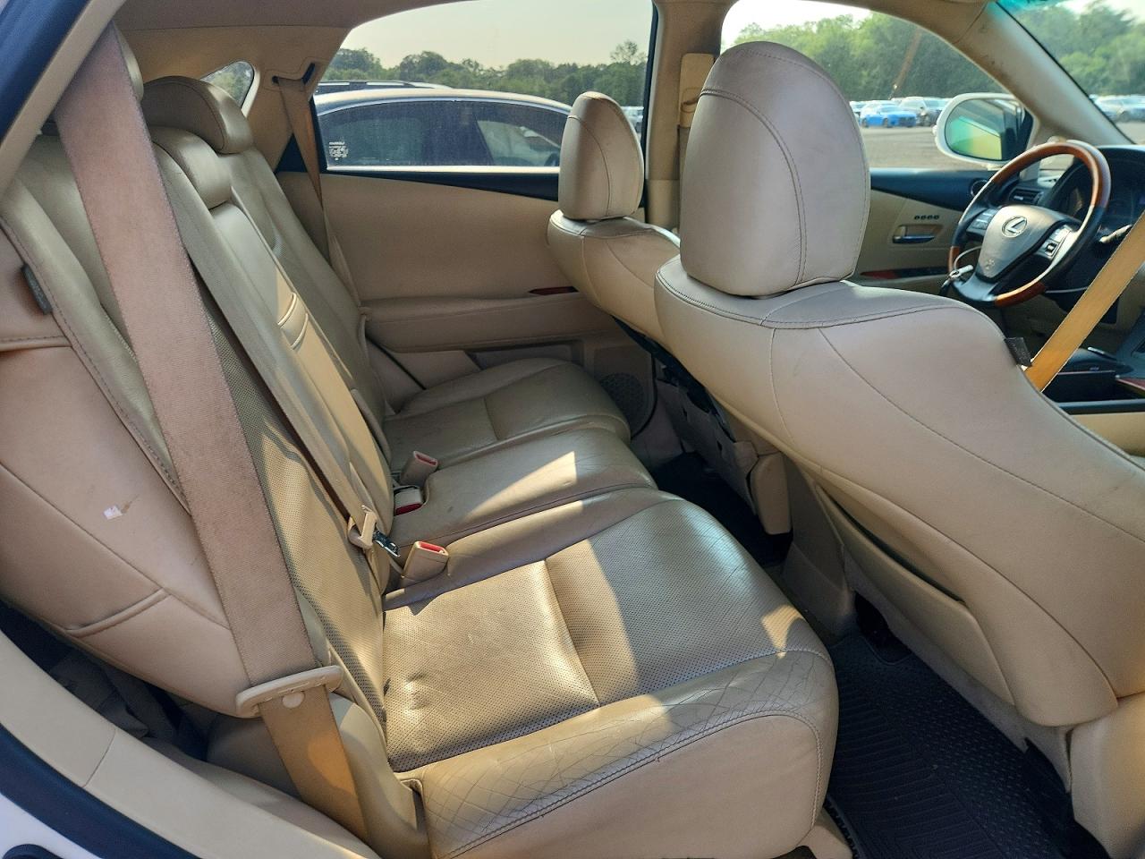 2010 Lexus Rx 450h White vin: JTJBC1BA3A2412797