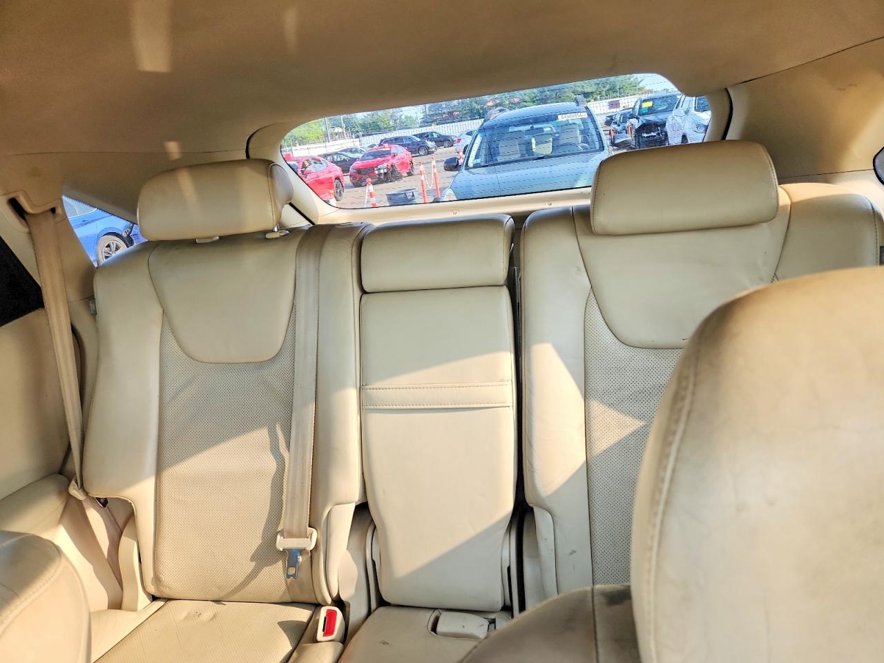 2010 Lexus Rx 450h White vin: JTJBC1BA3A2412797