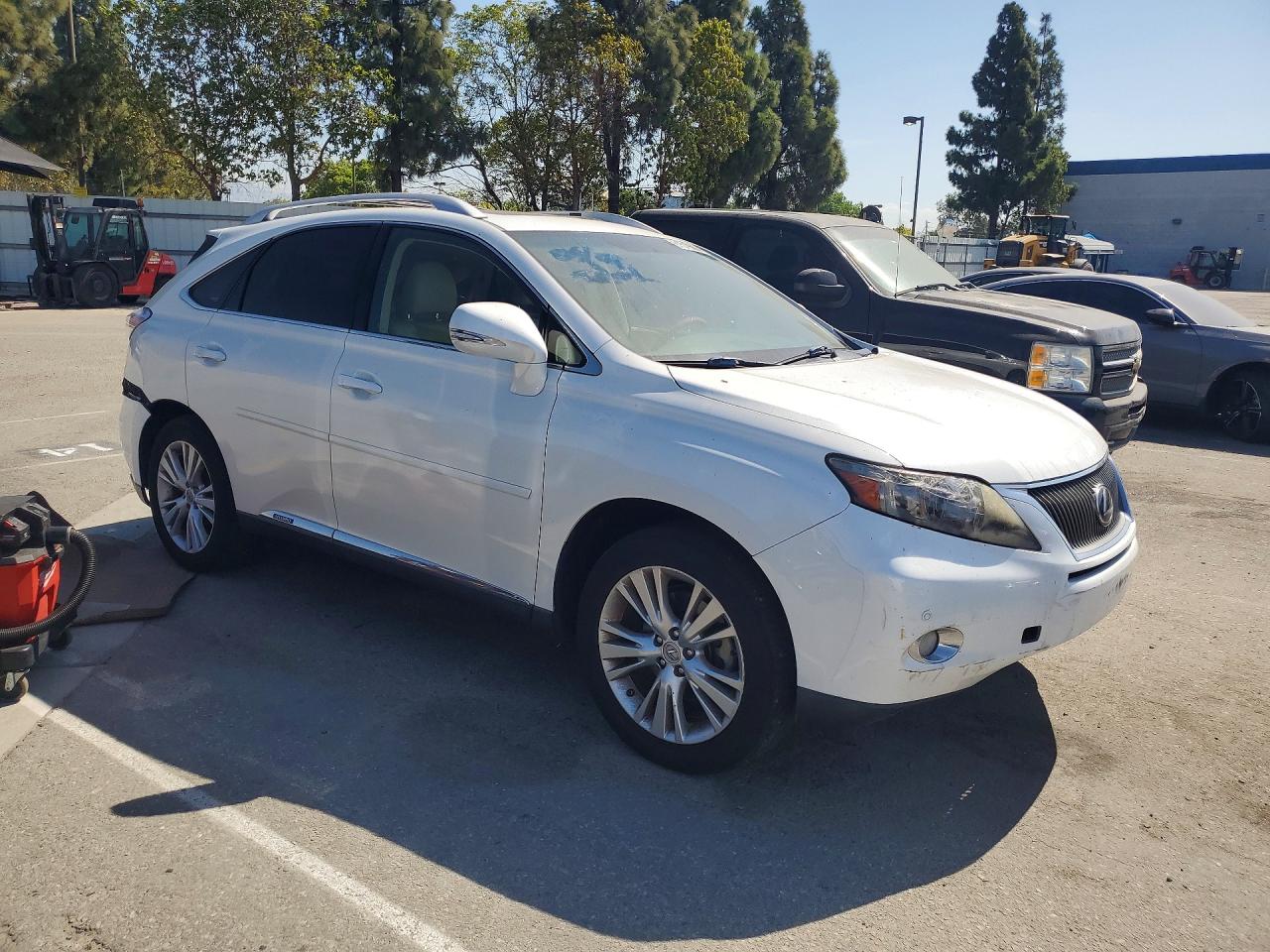 2011 Lexus Rx 450h Белый vin: JTJBC1BA3B2040783