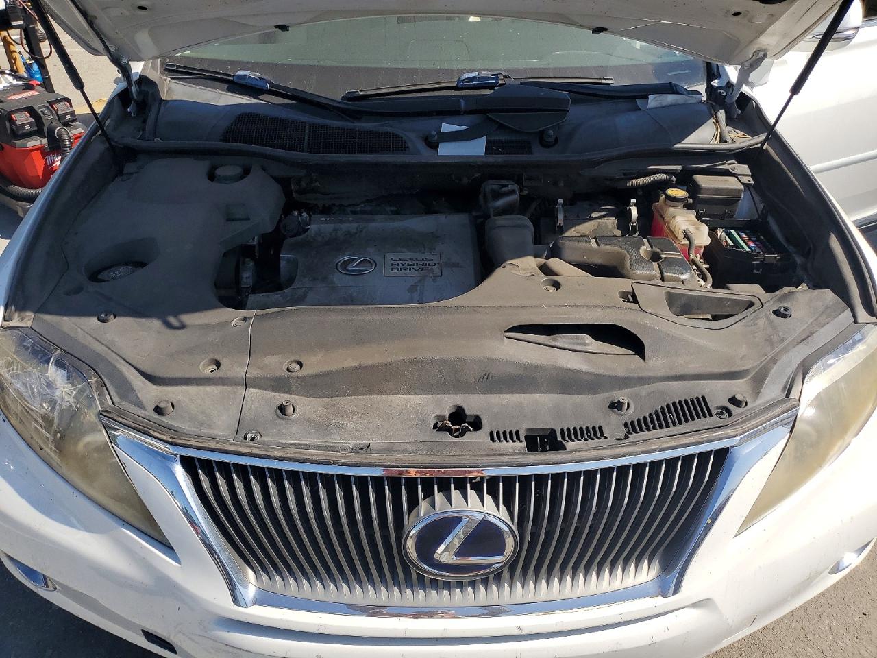 2011 Lexus Rx 450h Белый vin: JTJBC1BA3B2040783