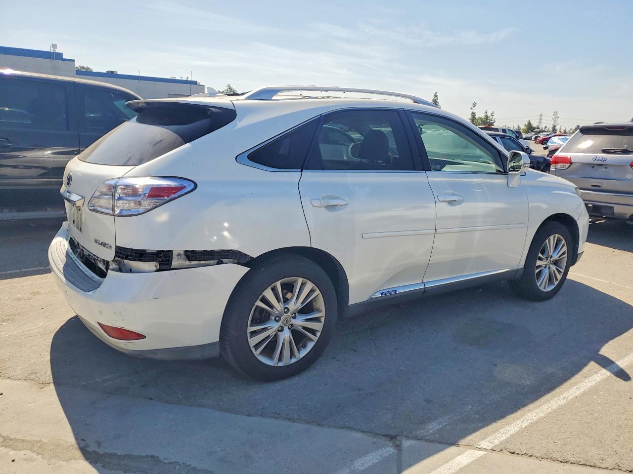 2011 Lexus Rx 450h Белый vin: JTJBC1BA3B2040783