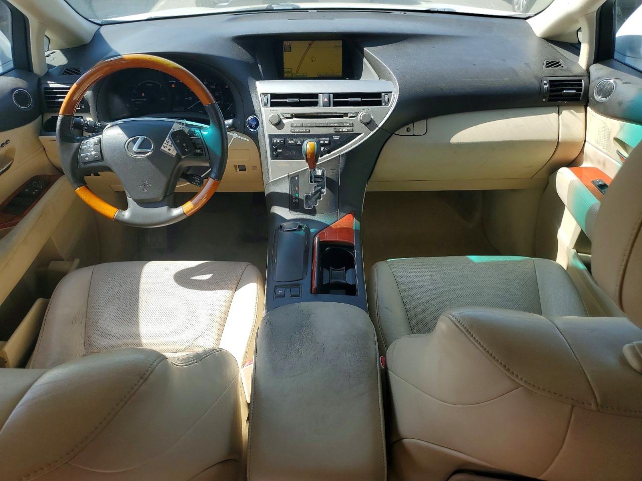 2011 Lexus Rx 450h Белый vin: JTJBC1BA3B2040783