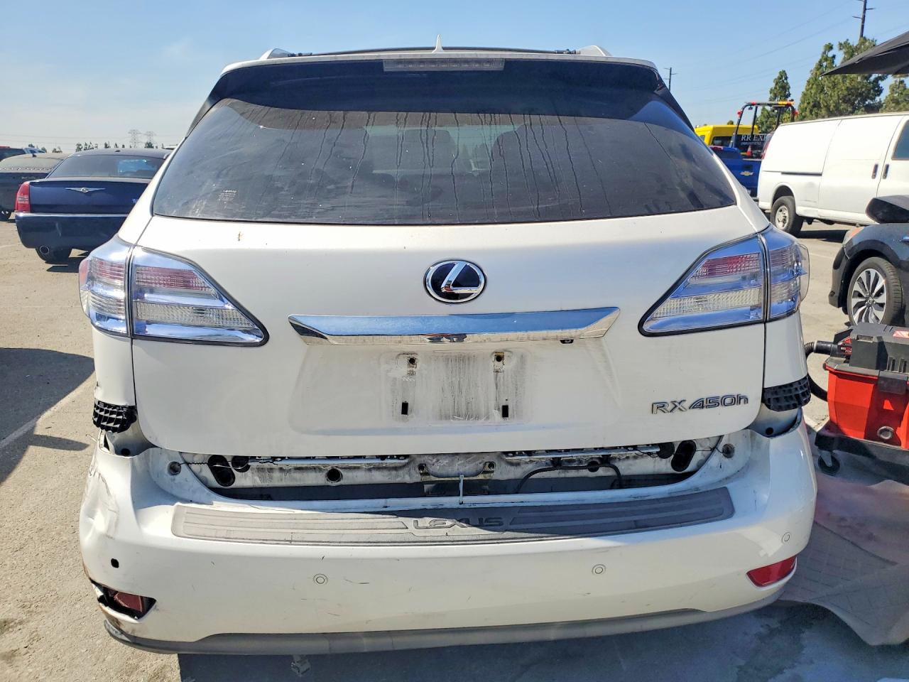 2011 Lexus Rx 450h Белый vin: JTJBC1BA3B2040783