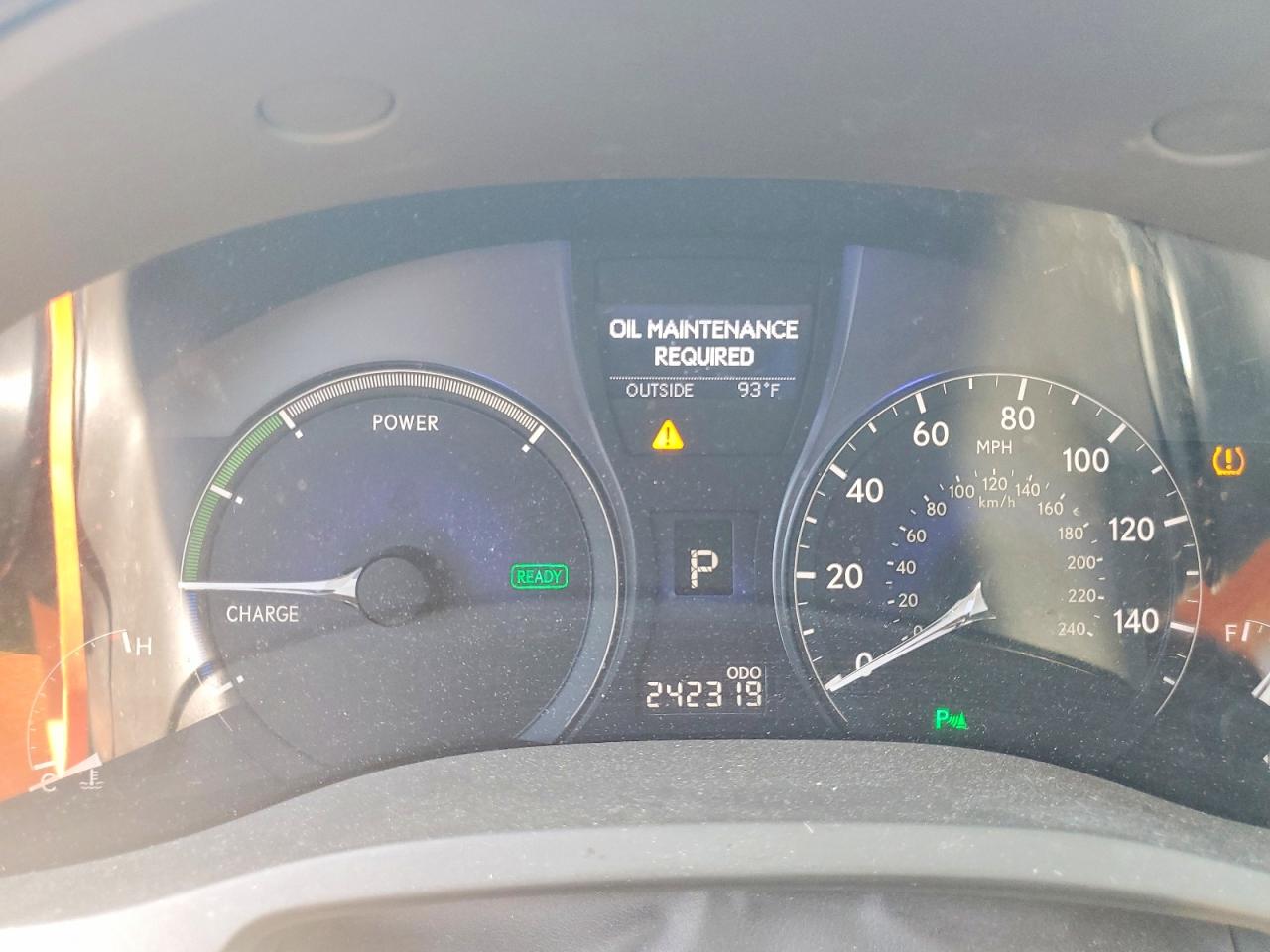 2011 Lexus Rx 450h Белый vin: JTJBC1BA3B2040783