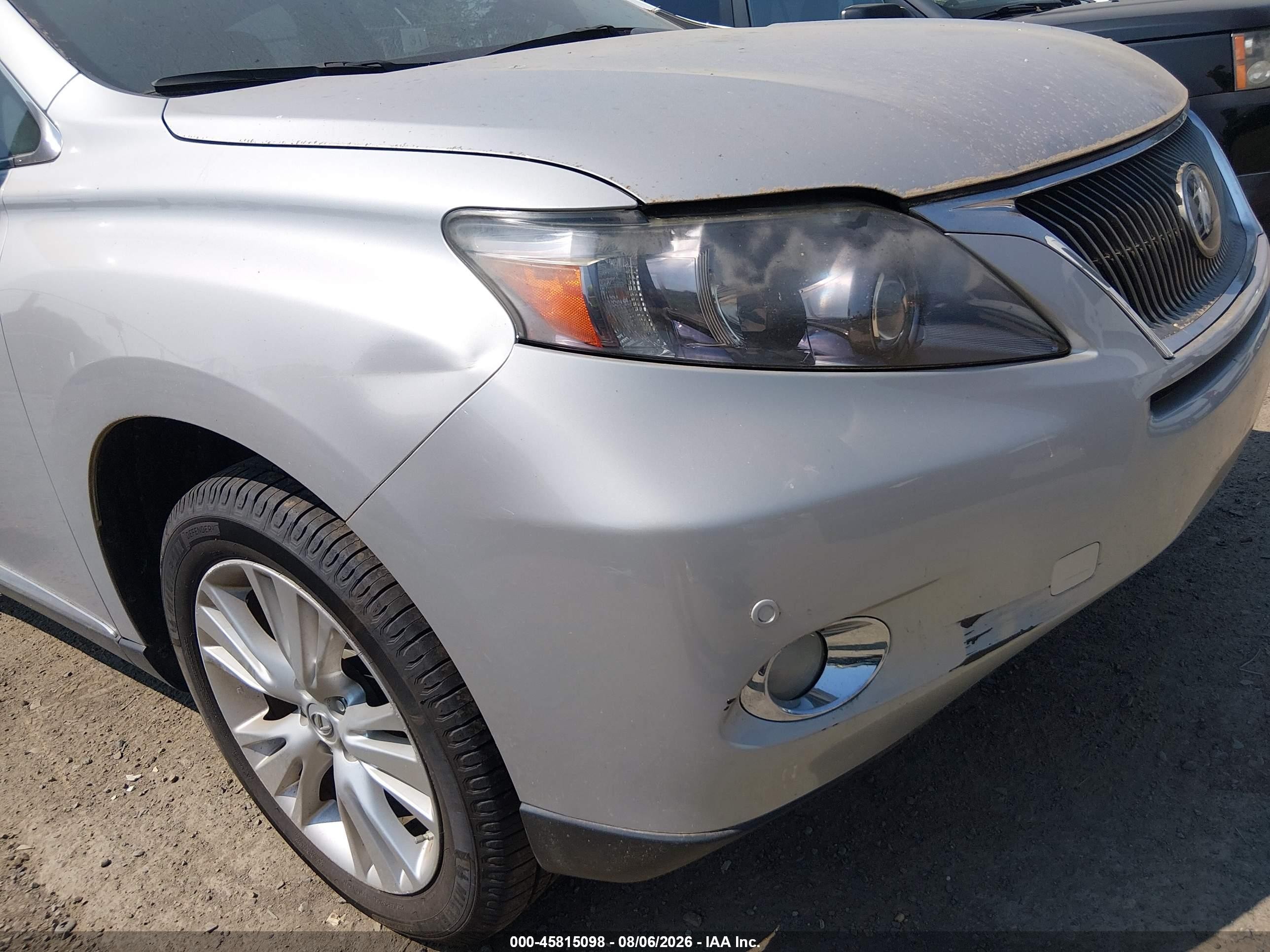 2011 Lexus Rx 450h   Серебряный vin: JTJBC1BA3B2421548