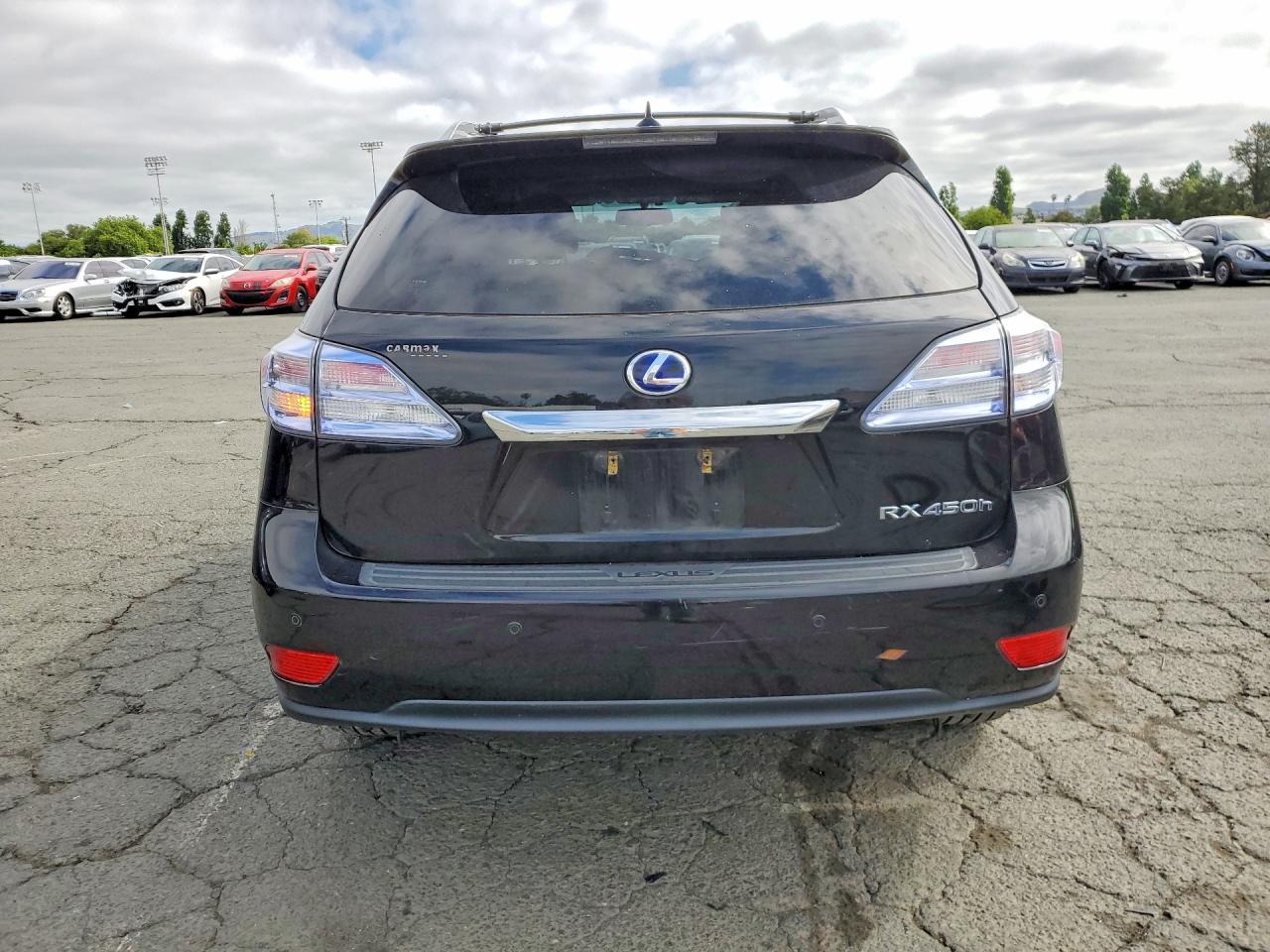 2012 Lexus Rx 450h Black vin: JTJBC1BA3C2049209