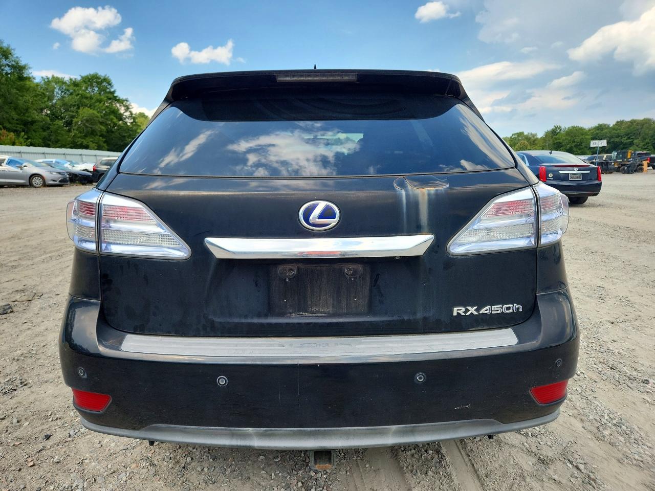 2012 Lexus Rx 450h Black vin: JTJBC1BA3C2433409