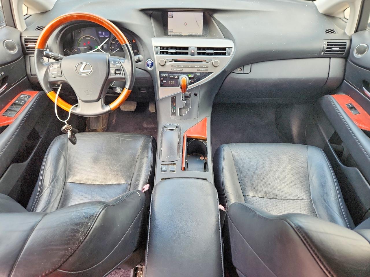 2012 Lexus Rx 450h Black vin: JTJBC1BA3C2433409