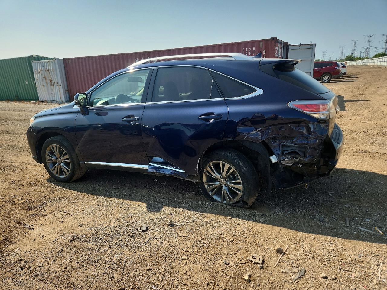 2013 Lexus Rx 450h Blue vin: JTJBC1BA3D2054993