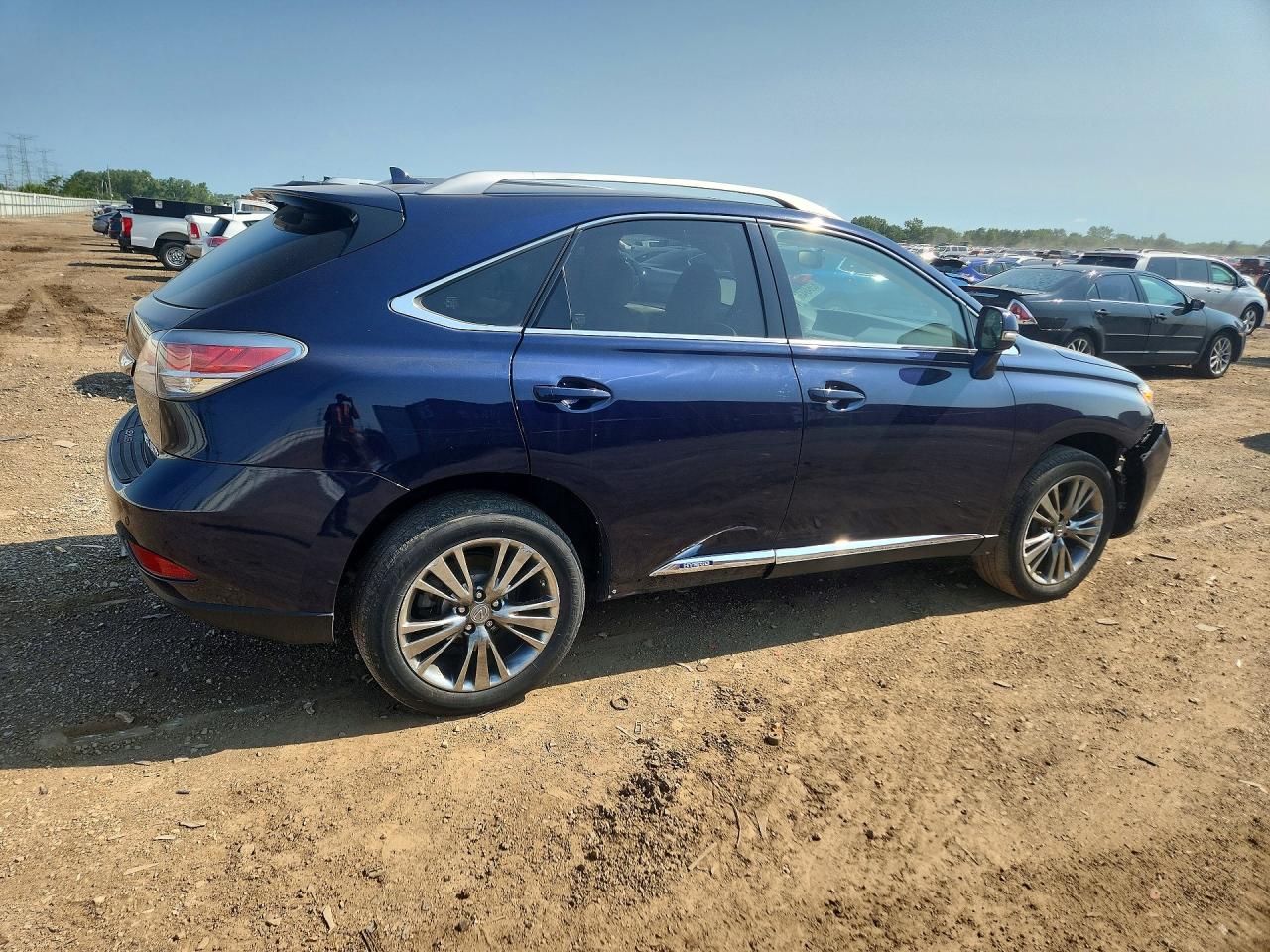 2013 Lexus Rx 450h Blue vin: JTJBC1BA3D2054993