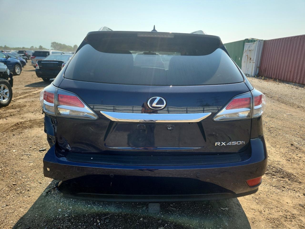 2013 Lexus Rx 450h Blue vin: JTJBC1BA3D2054993