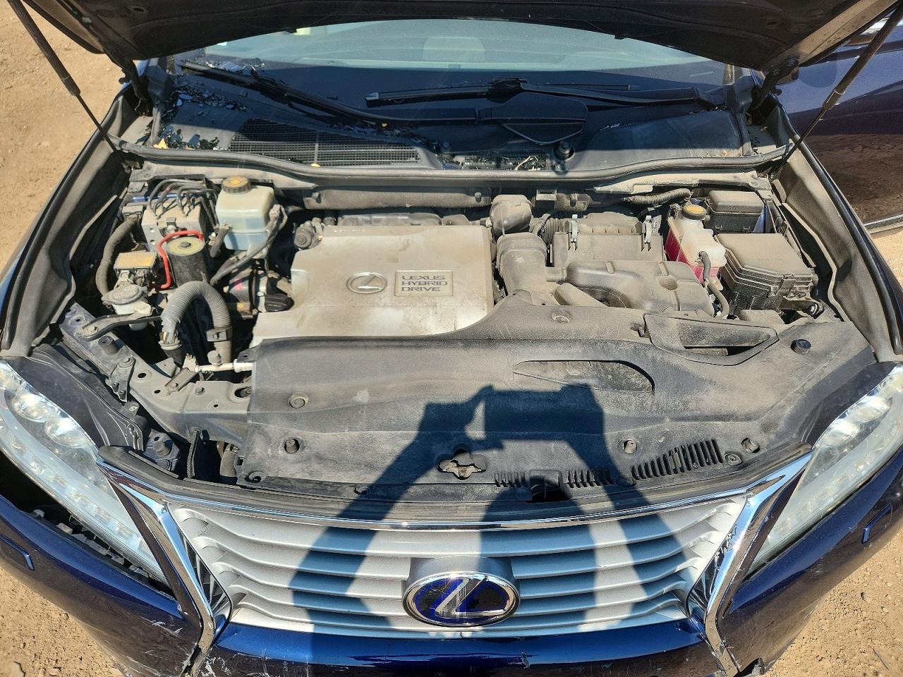 2013 Lexus Rx 450h Blue vin: JTJBC1BA3D2054993