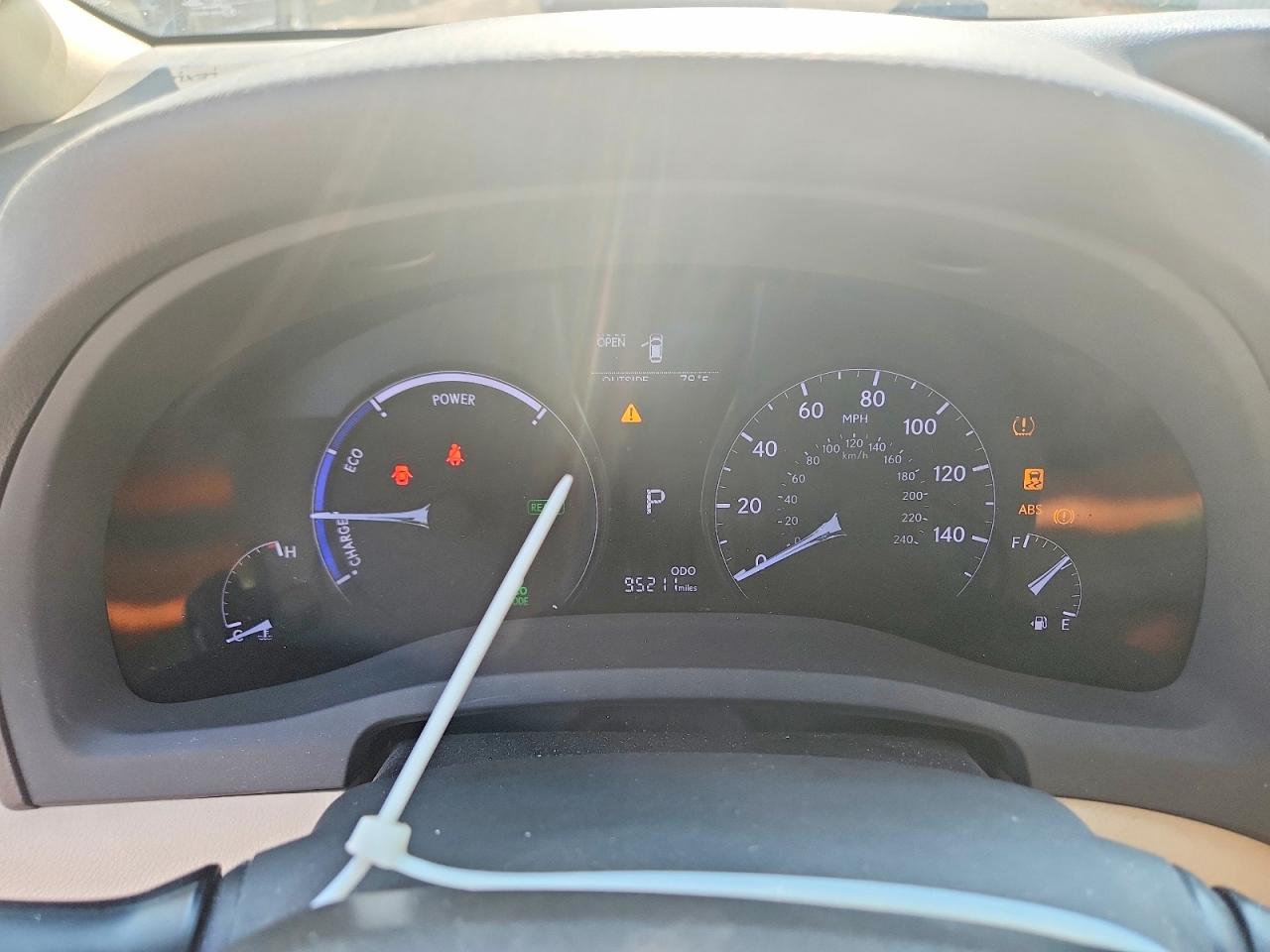 2013 Lexus Rx 450h Blue vin: JTJBC1BA3D2054993