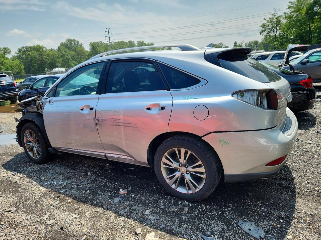 2013 Lexus Rx 450h Серебряный vin: JTJBC1BA3D2441219