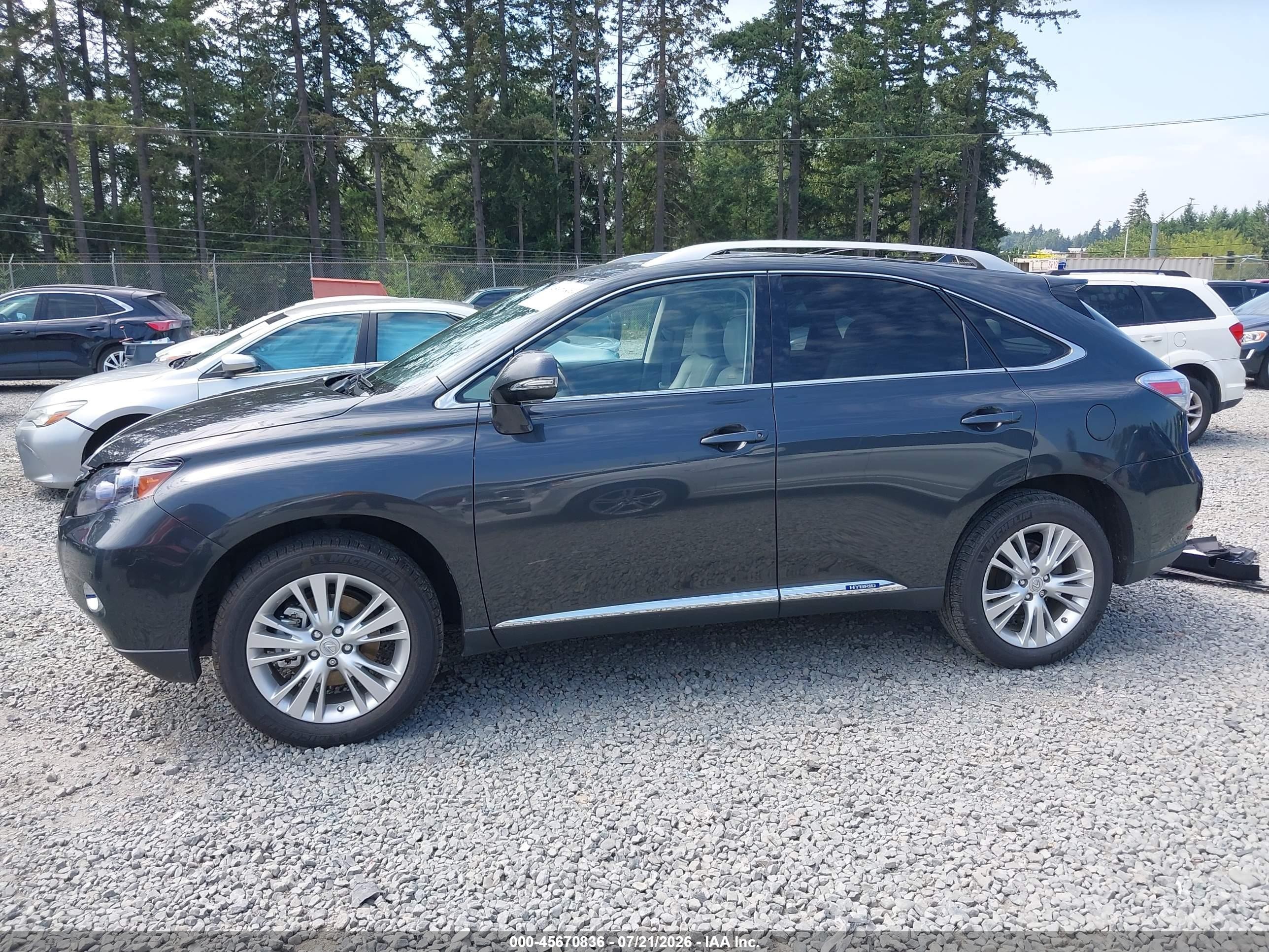 2010 Lexus Rx 450h   Black vin: JTJBC1BA4A2011632