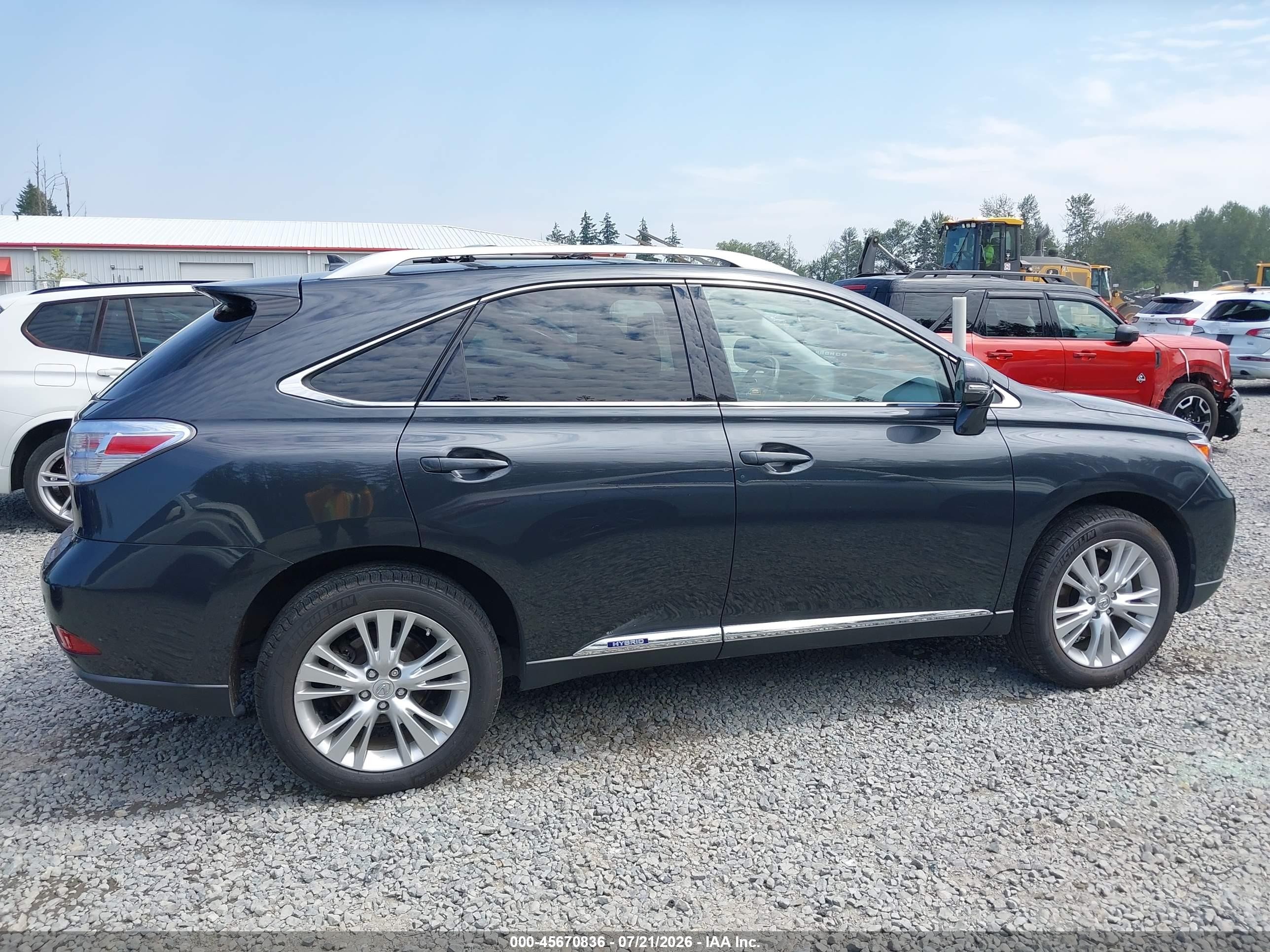 2010 Lexus Rx 450h   Black vin: JTJBC1BA4A2011632