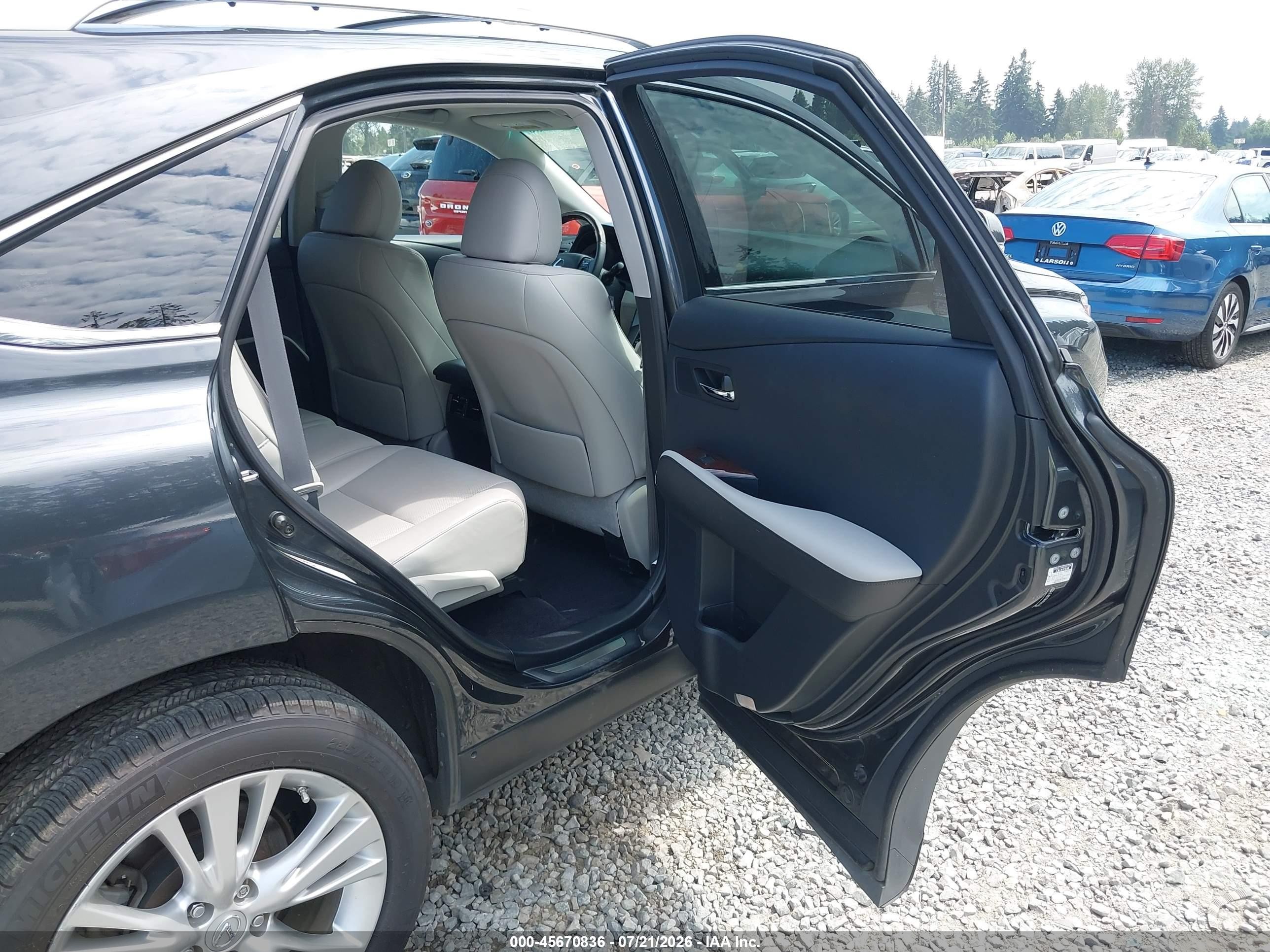 2010 Lexus Rx 450h   Black vin: JTJBC1BA4A2011632