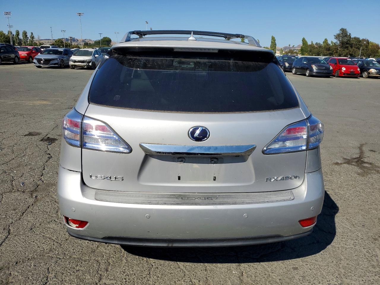 2010 Lexus Rx 450h Silver vin: JTJBC1BA4A2016300