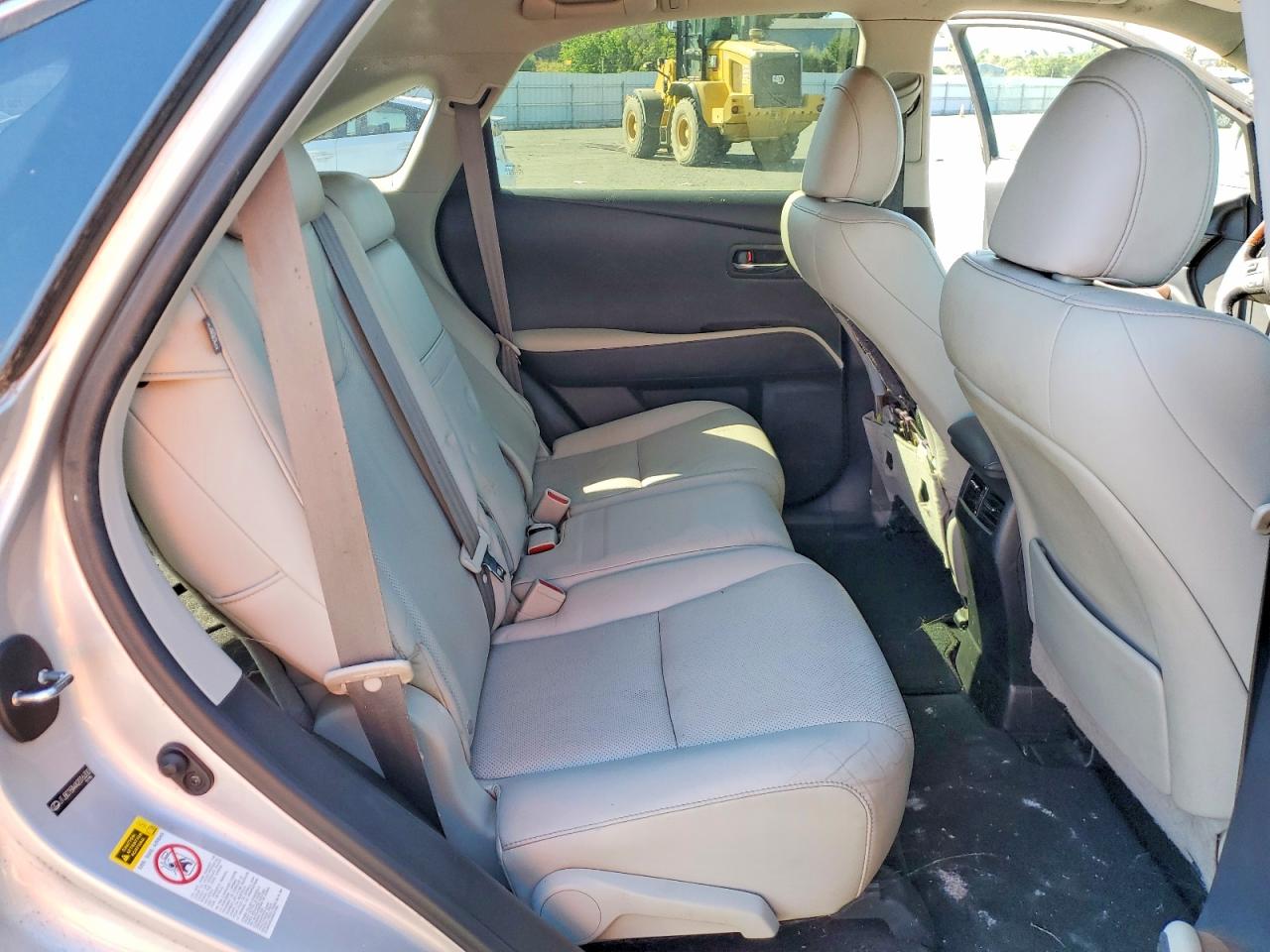 2010 Lexus Rx 450h Silver vin: JTJBC1BA4A2016300