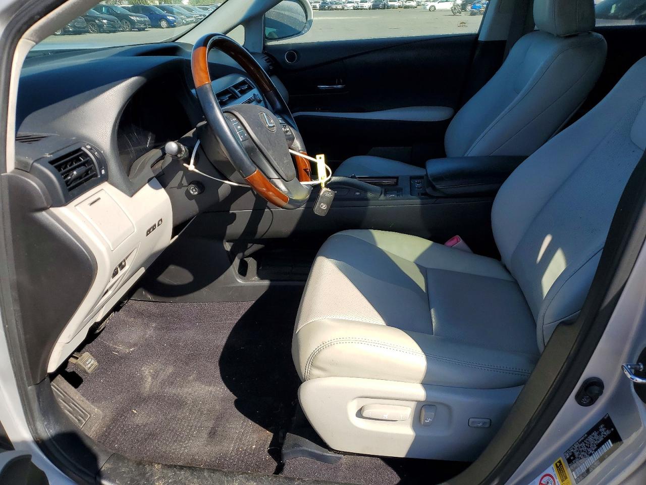 2010 Lexus Rx 450h Silver vin: JTJBC1BA4A2016300