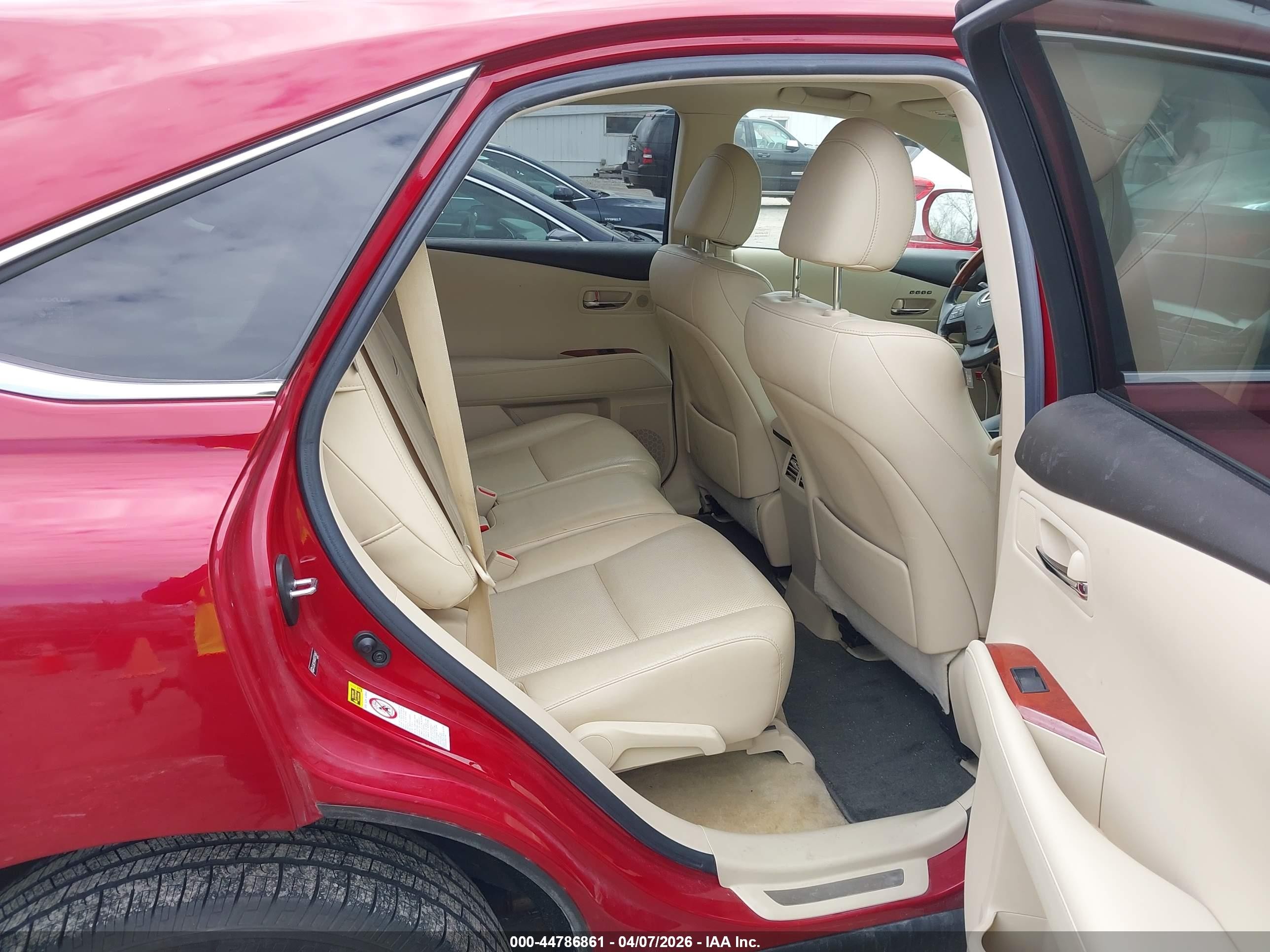 2010 Lexus Rx 450h   Red vin: JTJBC1BA4A2019861