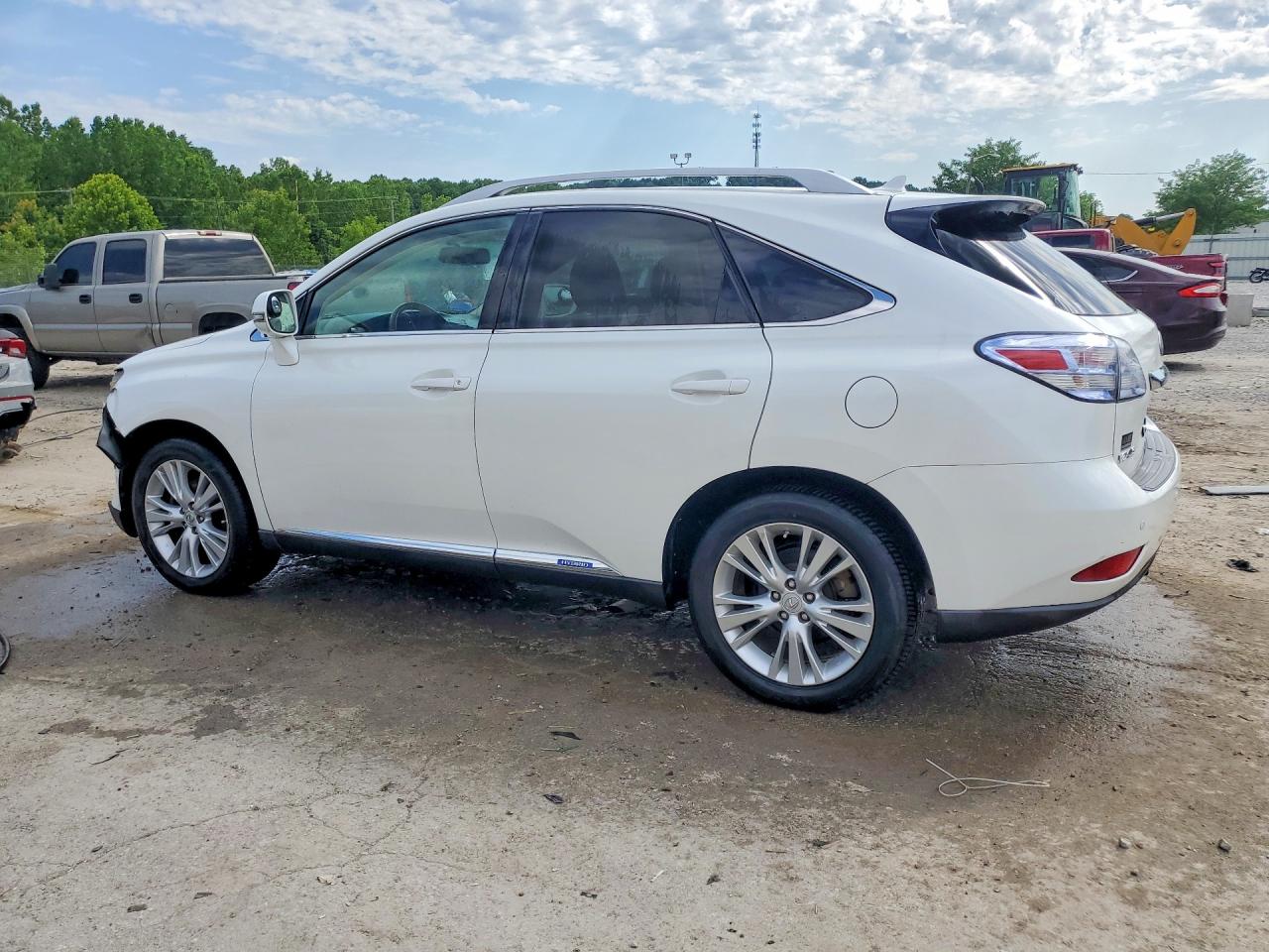 2010 Lexus Rx 450h Белый vin: JTJBC1BA4A2021173