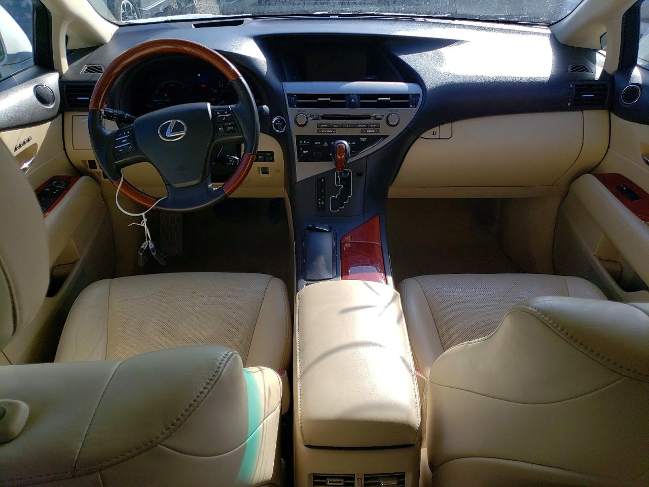 2010 Lexus Rx 450h Белый vin: JTJBC1BA4A2021173