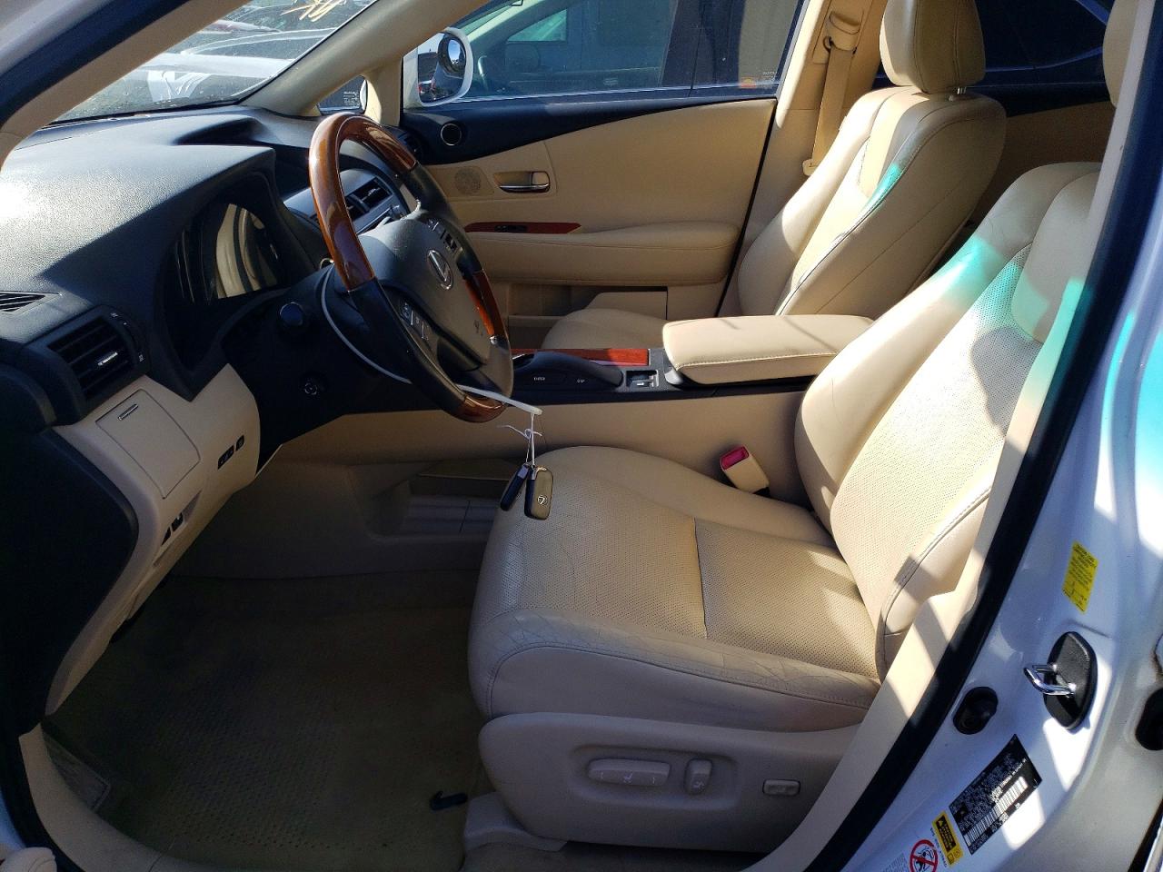 2010 Lexus Rx 450h Белый vin: JTJBC1BA4A2021173