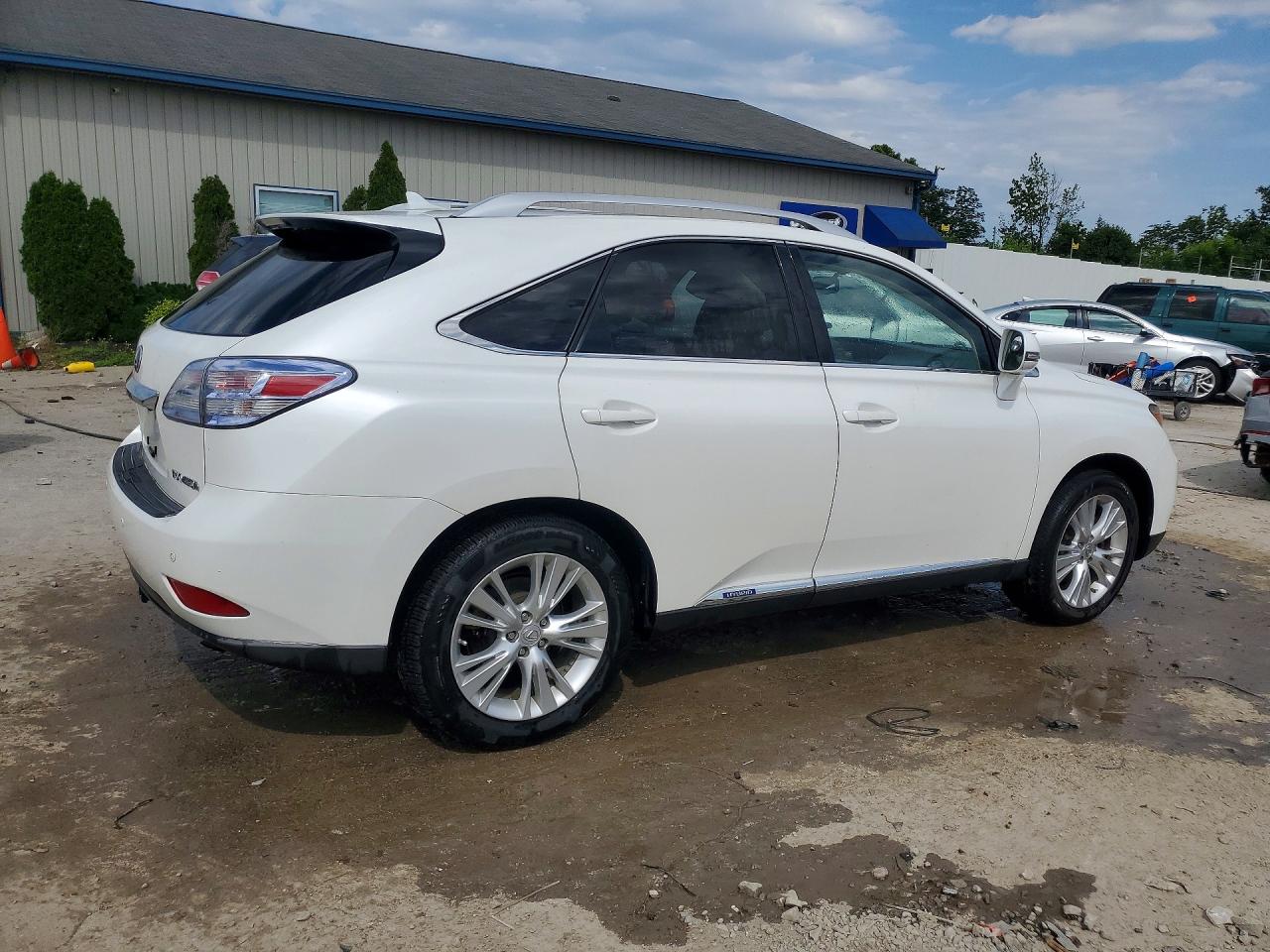 2010 Lexus Rx 450h Белый vin: JTJBC1BA4A2021173